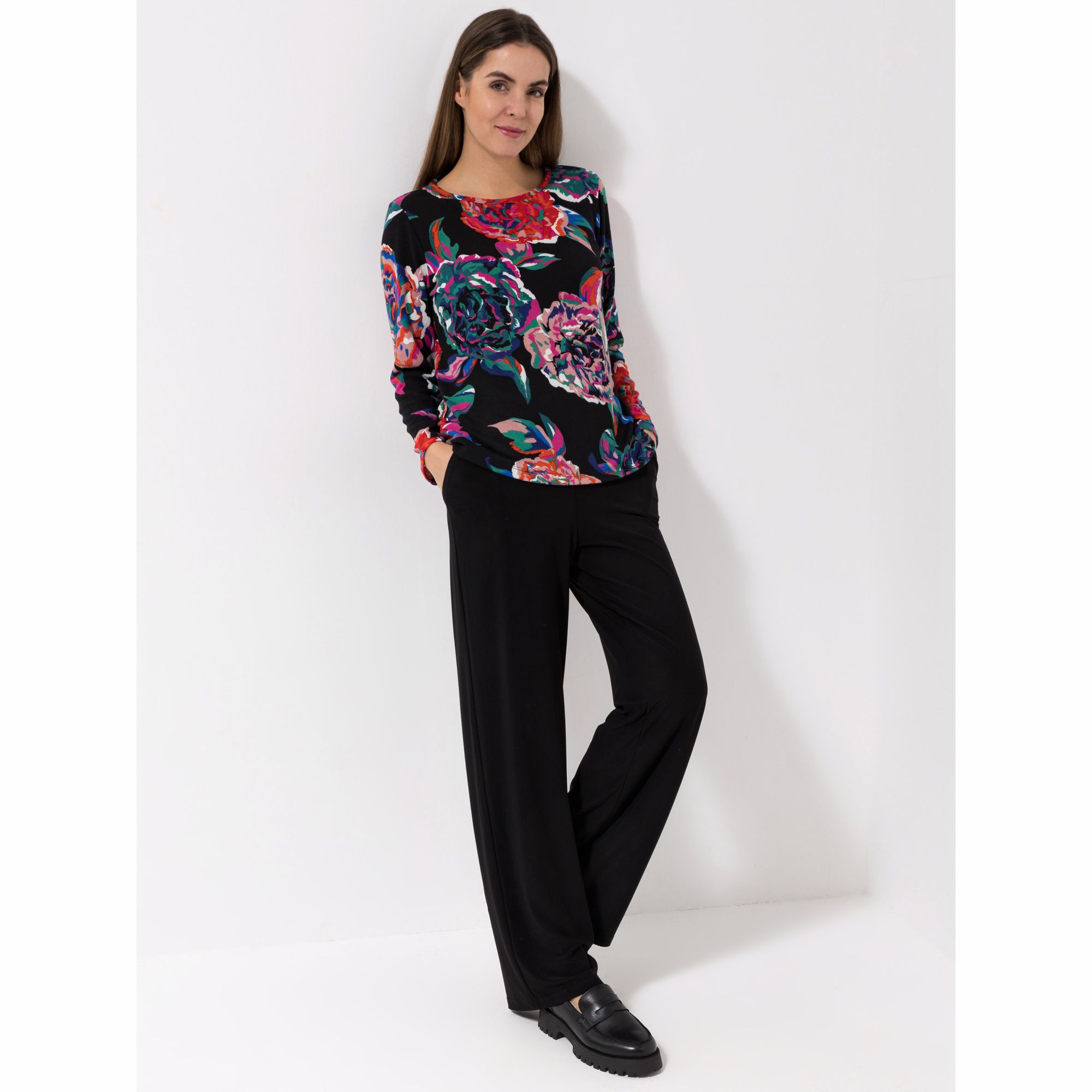 KIM & CO. Shirt, 1/1-Arm Soft Touch Jersey Rundhalsausschnitt figurumspielend