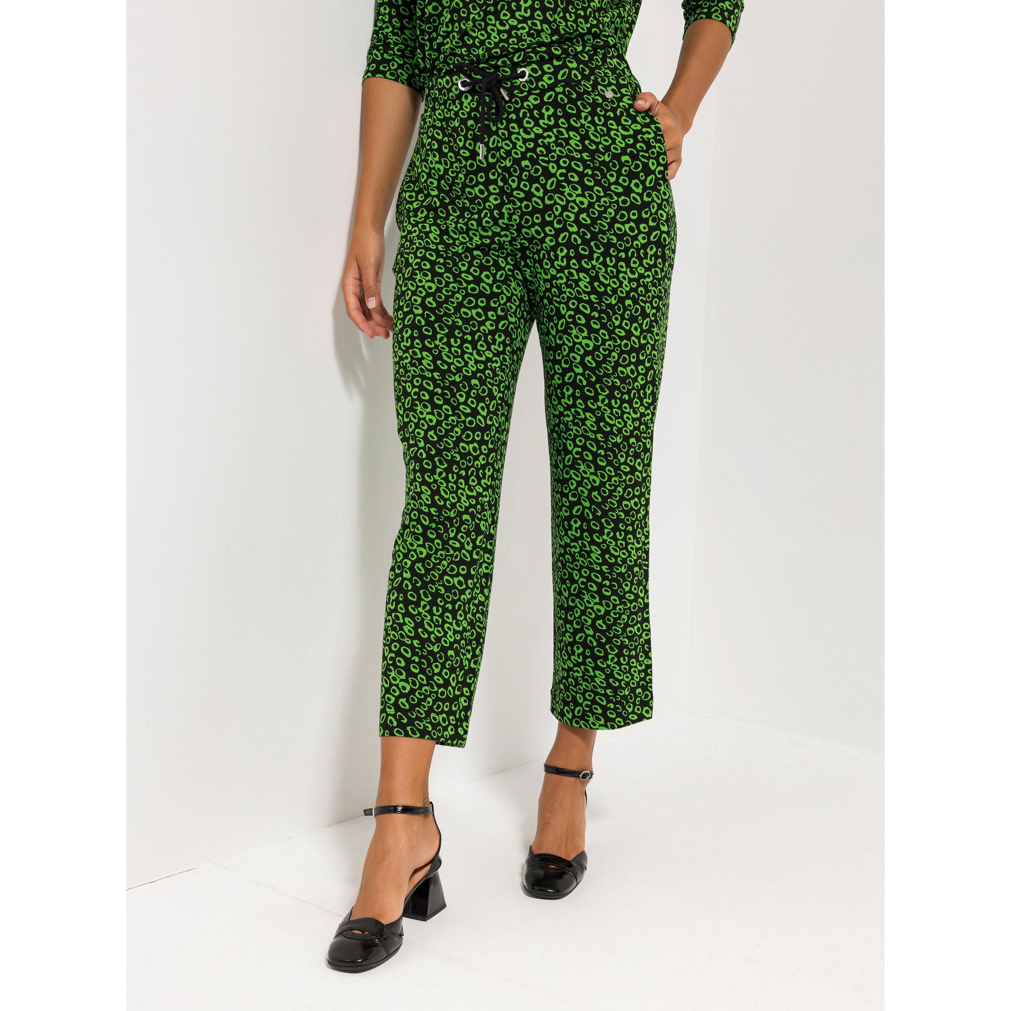 EVA LUTZ Hose, 7/8-Länge 2 Eingrifftaschen mit ECOVERO Viskose gerades Bein