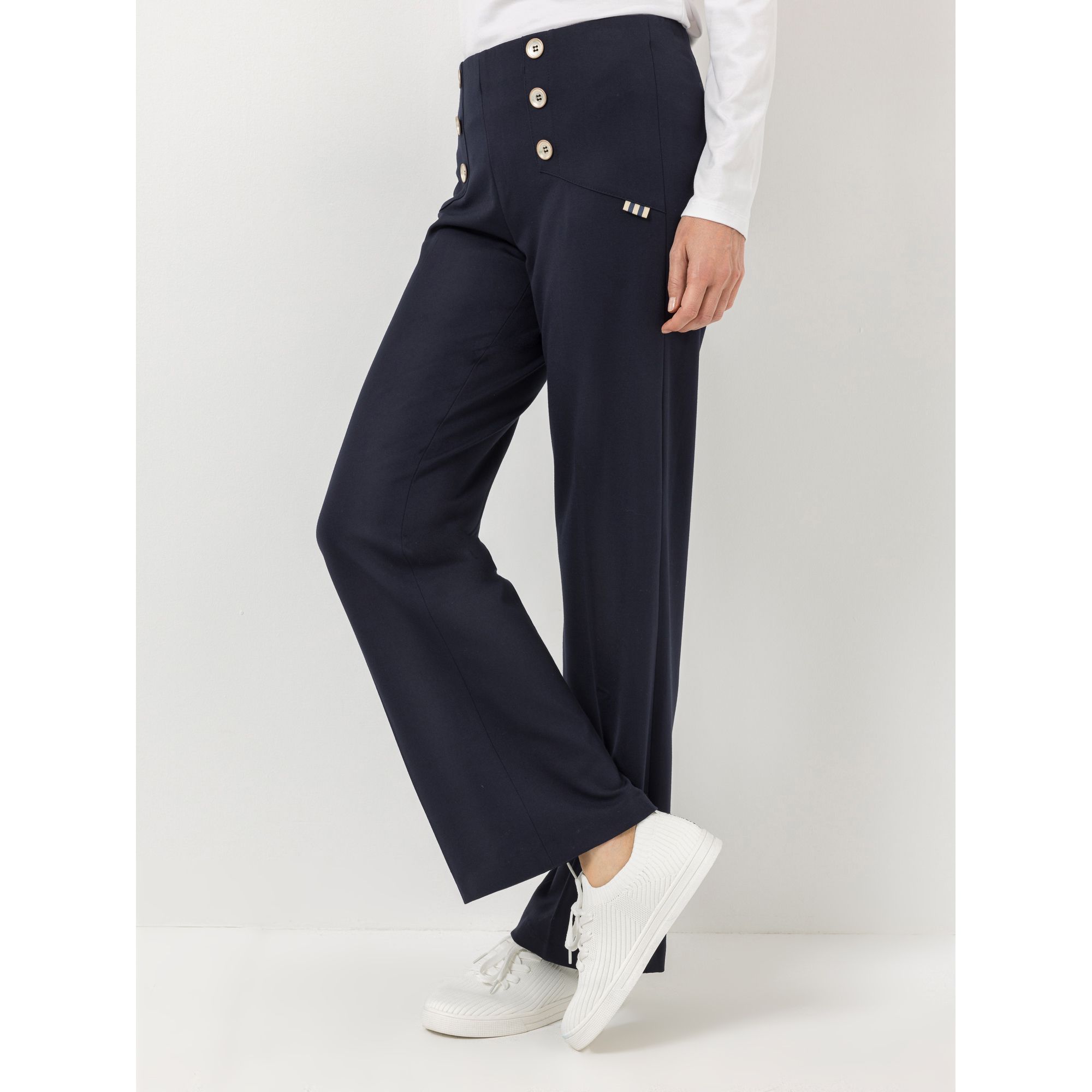 STRANDFEIN Hose lange Form OEKO-TEX®Standard 100 gerades Bein