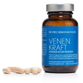 Dr. med. Sebastian Pleuse Venenkraft 60 Kapseln für 30 Tage