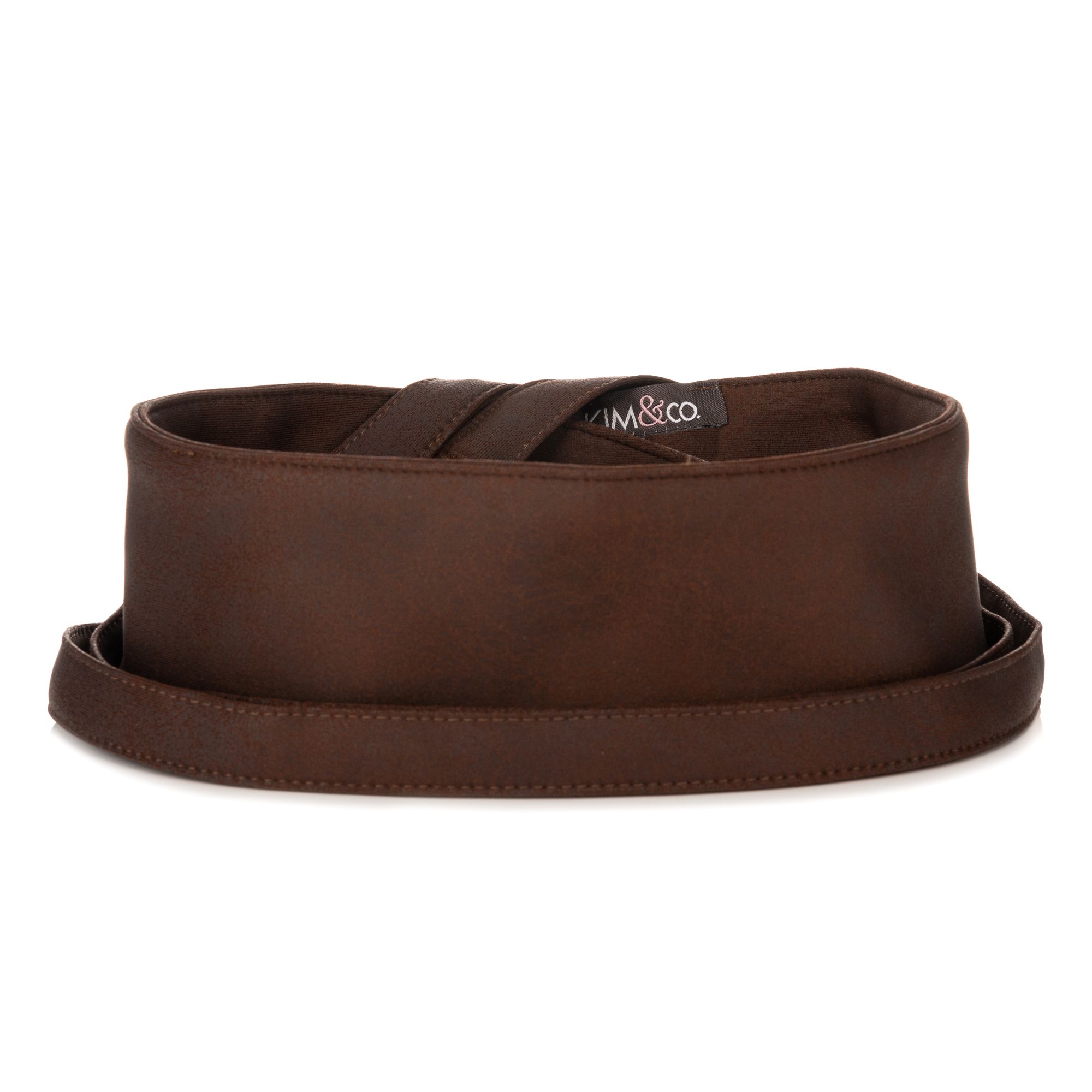 KIM & CO. Gürtel Antique Leder Optik 2 Längen ohne Verschluss