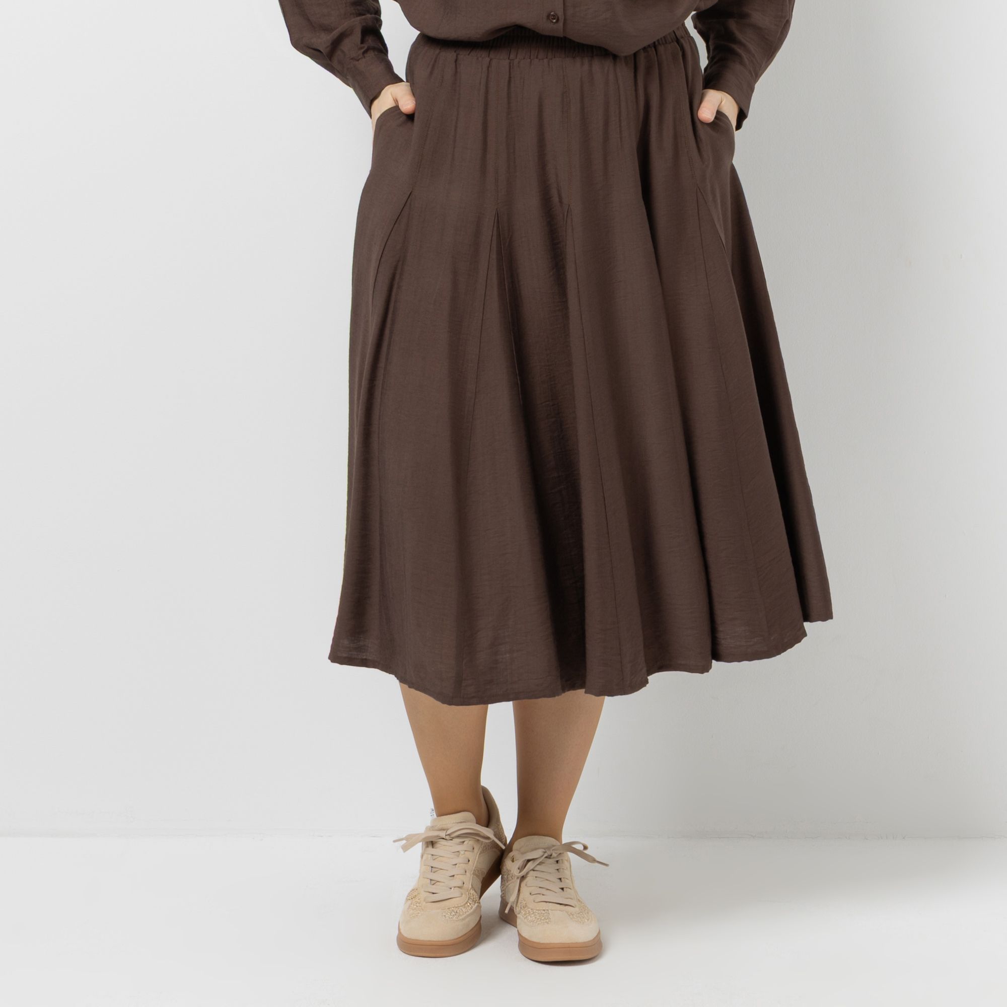 DAWID by Dawid Tomaszewski Rock, weite Form Eingrifftaschen wadenumspielend