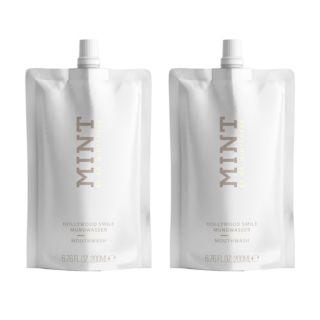 MINT HOLLYWOOD SMILE Mundwasser Nachfüllpackung Doppelpack, á 200ml