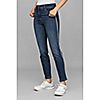 EVA LUTZ Jeans, knöchellang 5-Pocket-Style Galon-Streifen schmales Bein, 1 of 3
