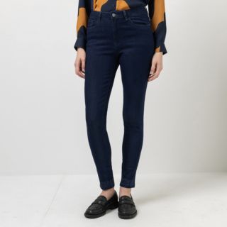 STEFFEN SCHRAUT Jeans, knöchellang 5-Pocket-Style Strassdetails am Saum sehr schmales Bein