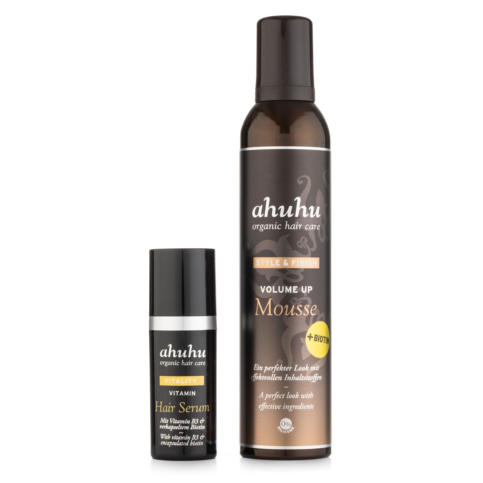 ahuhu Volume Up Mousse 300ml Hair Serum 30ml