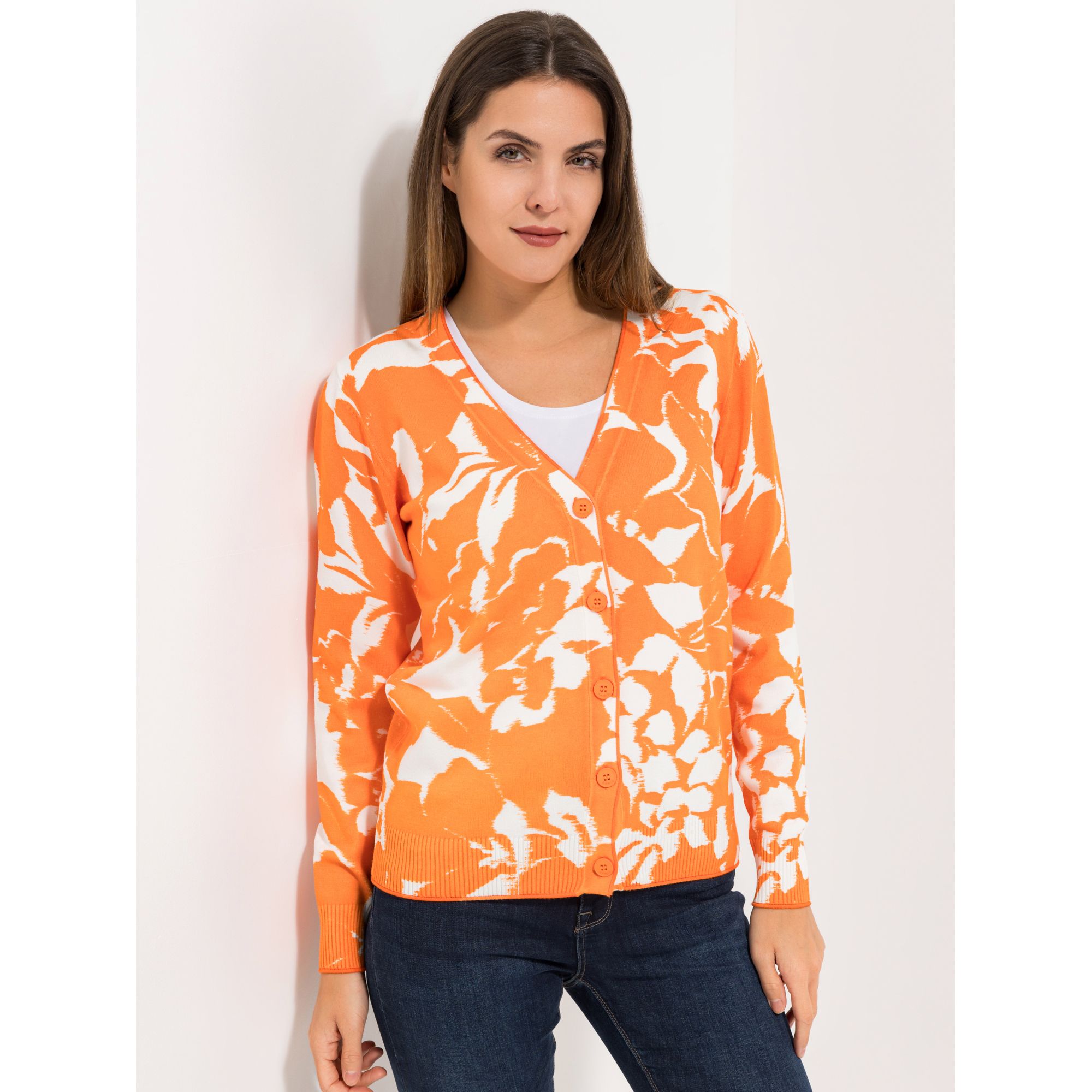 DAWID by Dawid Tomaszewski Cardigan, 1/1-Arm V-Ausschnitt figurumspielend