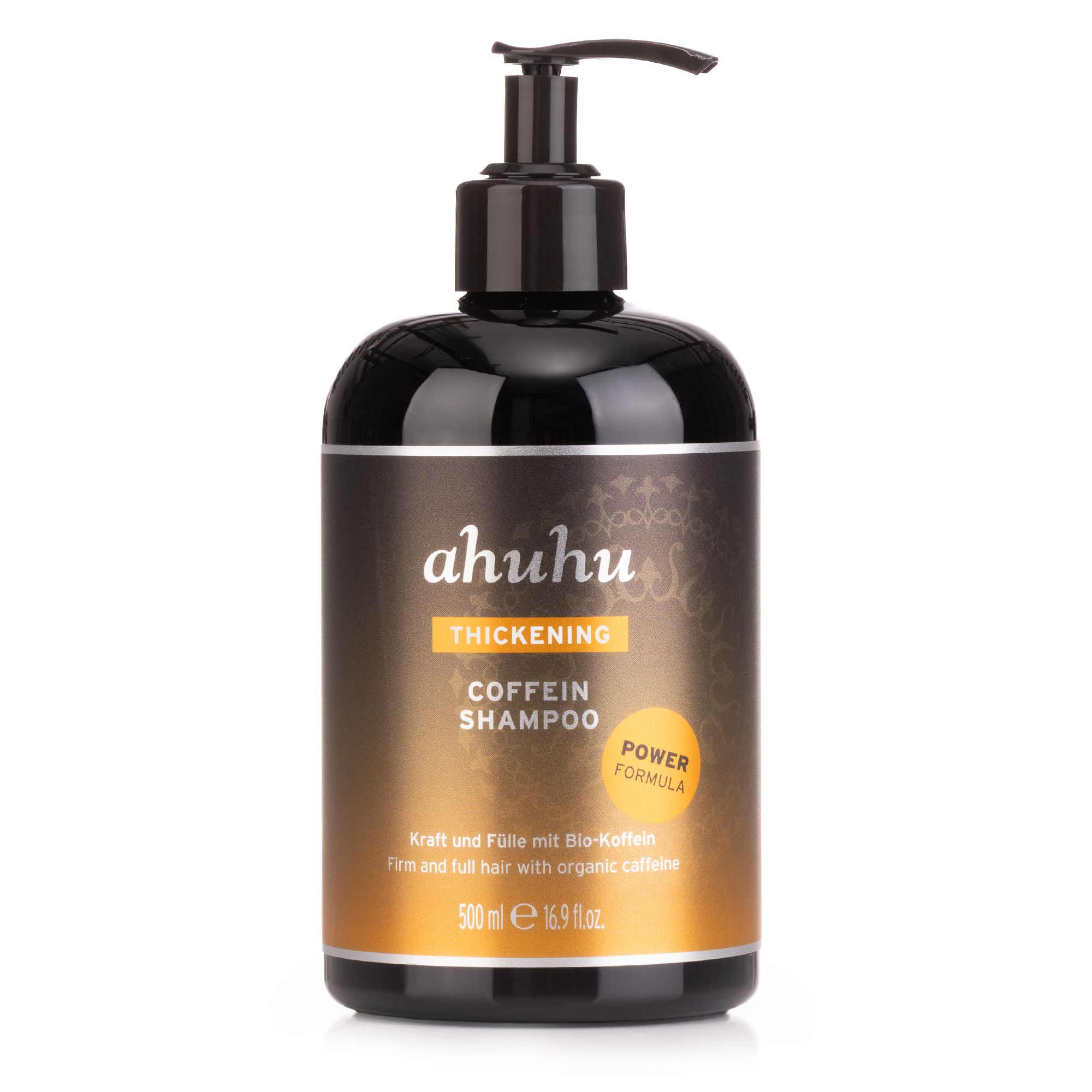 ahuhu Thickening Coffein Shampoo Power Formula 500ml