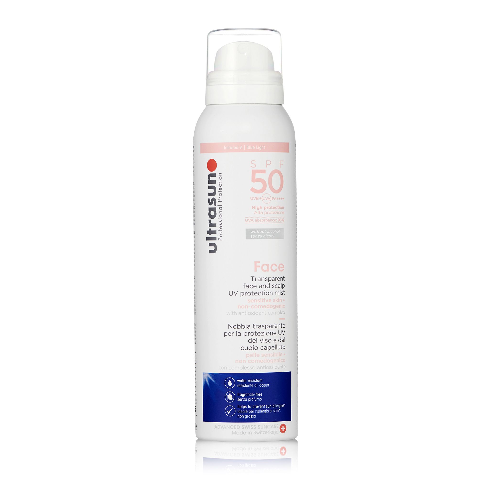 ULTRASUN Face & Sculpt Mist SPF50 150ml
