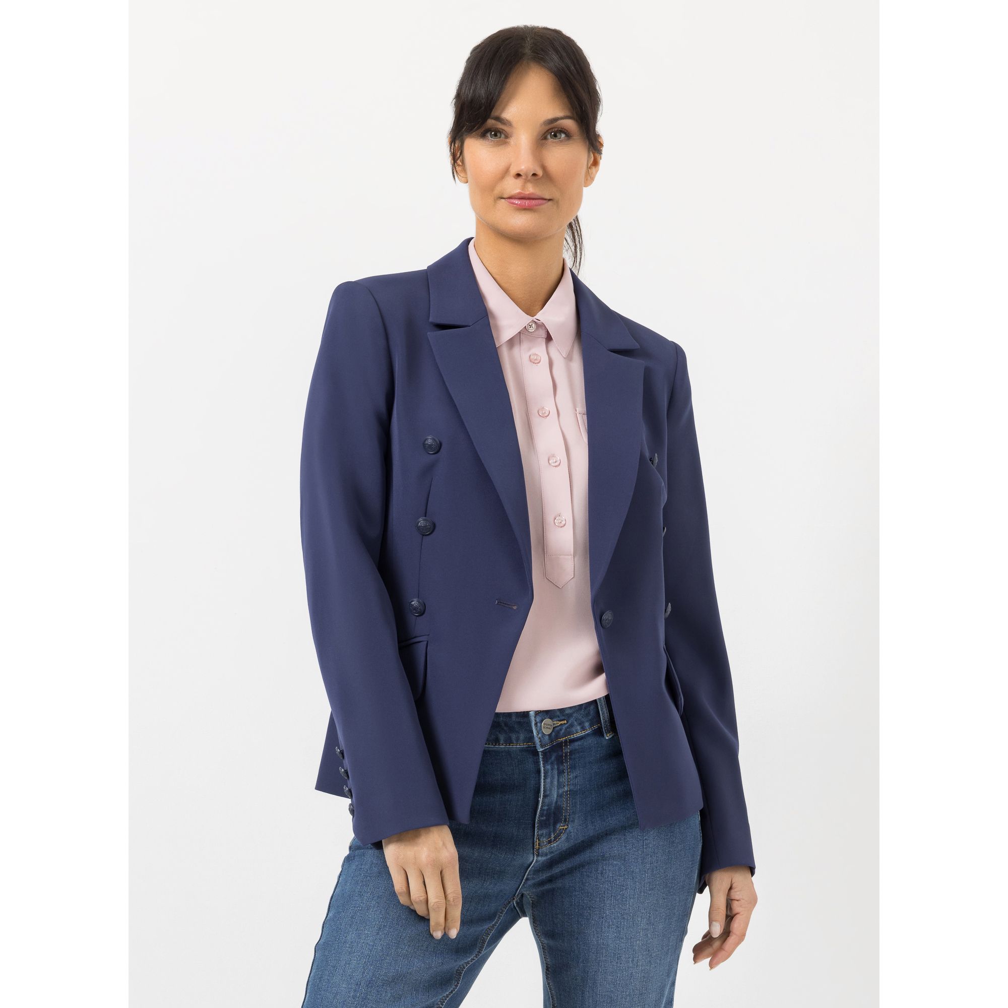 STEFFEN SCHRAUT Blazer Madrid Reverskragen Schmuckknöpfe figurbetont