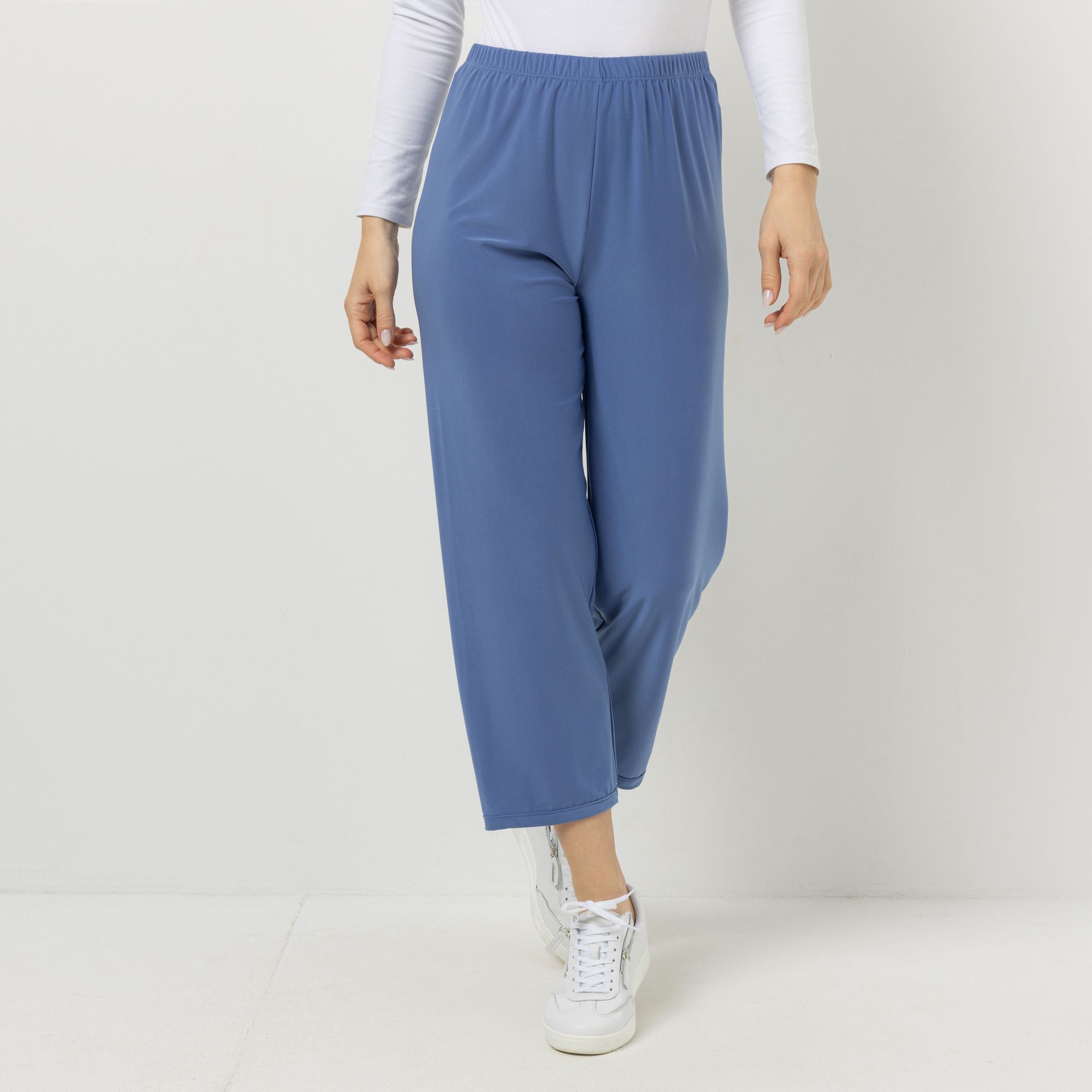 KIM & CO. Hose, 7/8-Länge Deluxe Brazil Knit Rundumdehnbund schmaler Beinverlauf