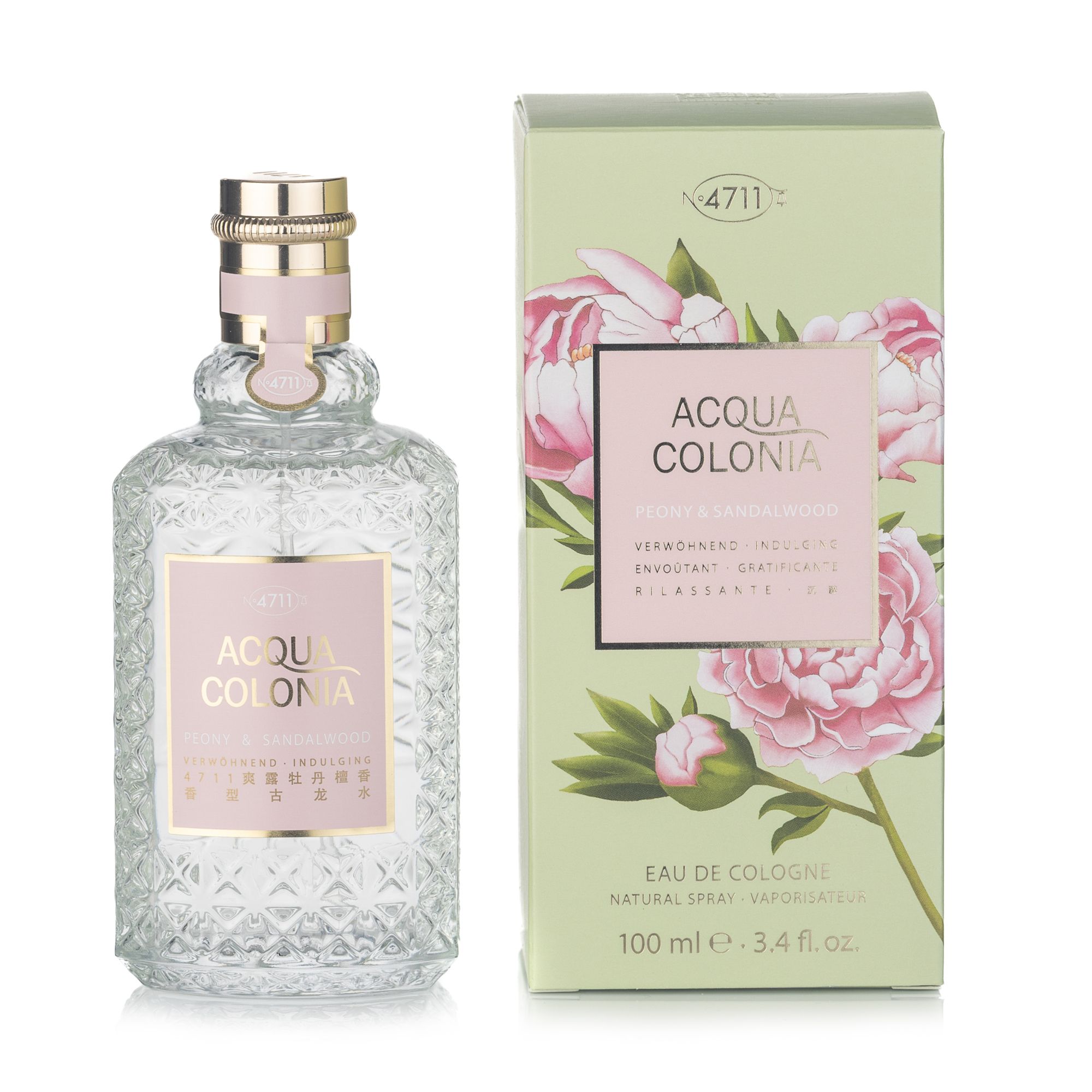 4711 Acqua Colonia Peony & Sandalwood Eau de Cologne 100ml