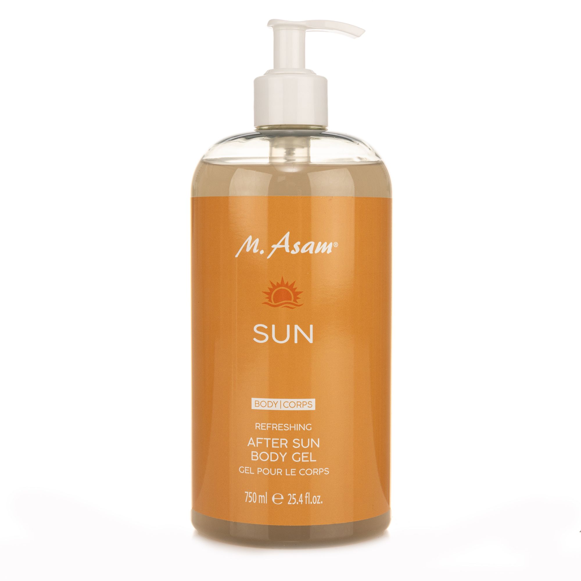 M.ASAM® SUN After Sun Body Gel 750ml QVC.de