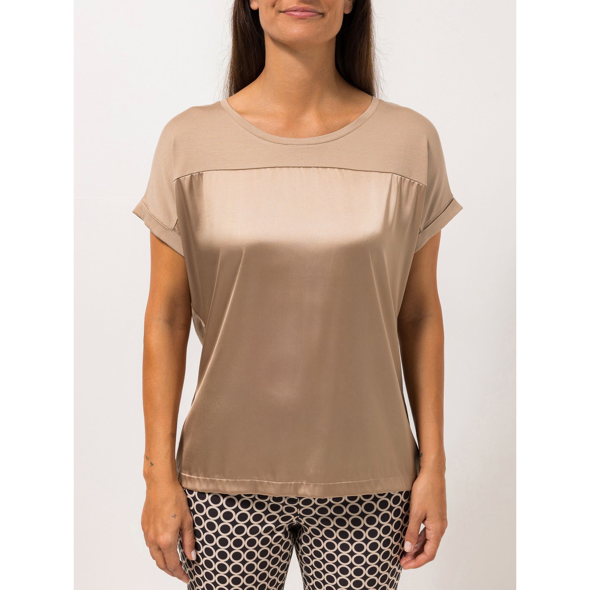 STEFFEN SCHRAUT Blusenshirt, 1/2-Arm Ärmelaufschlag OEKO-TEX® leger weit