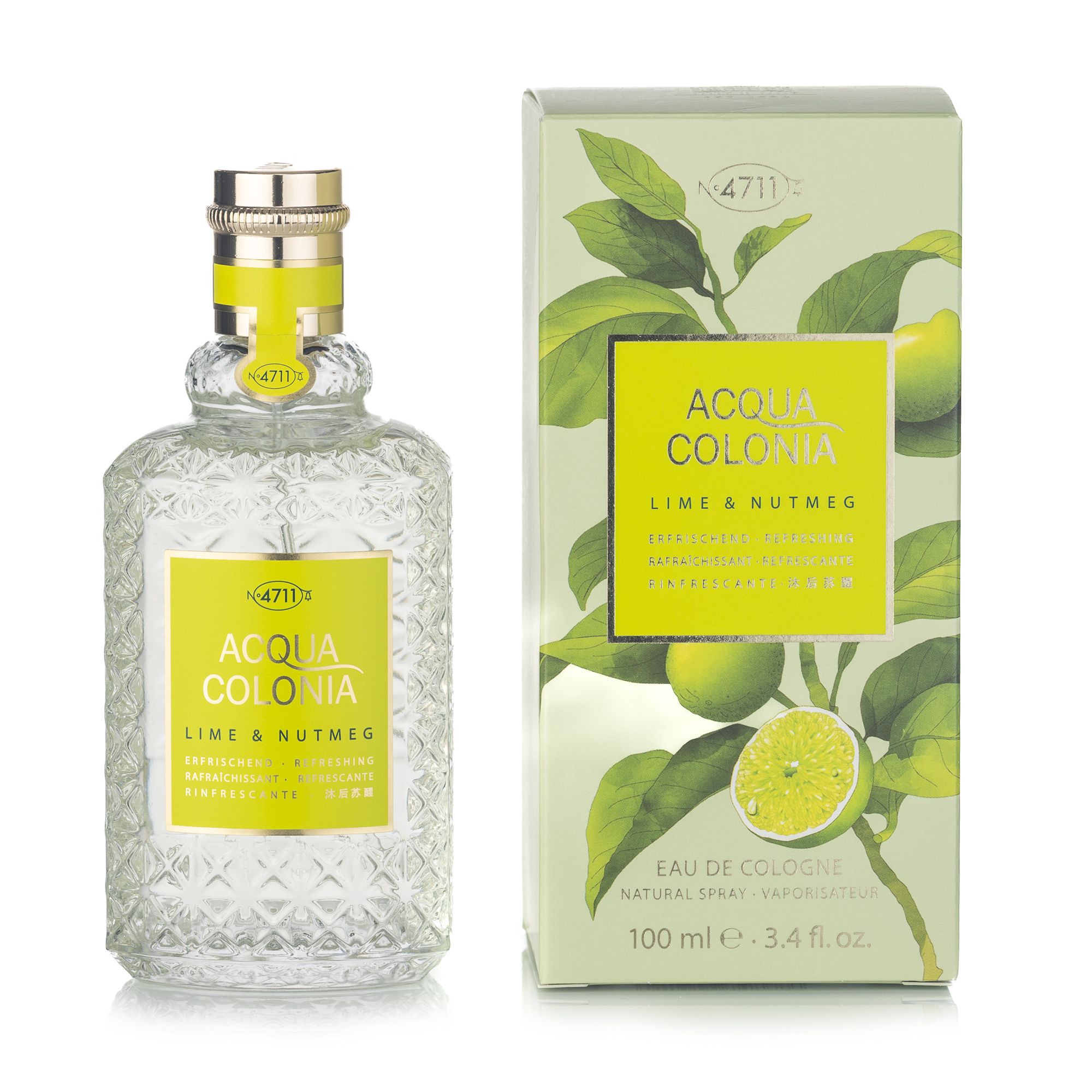 4711 Acqua Colonia Lime & Nutmeg Eau de Cologne 100ml
