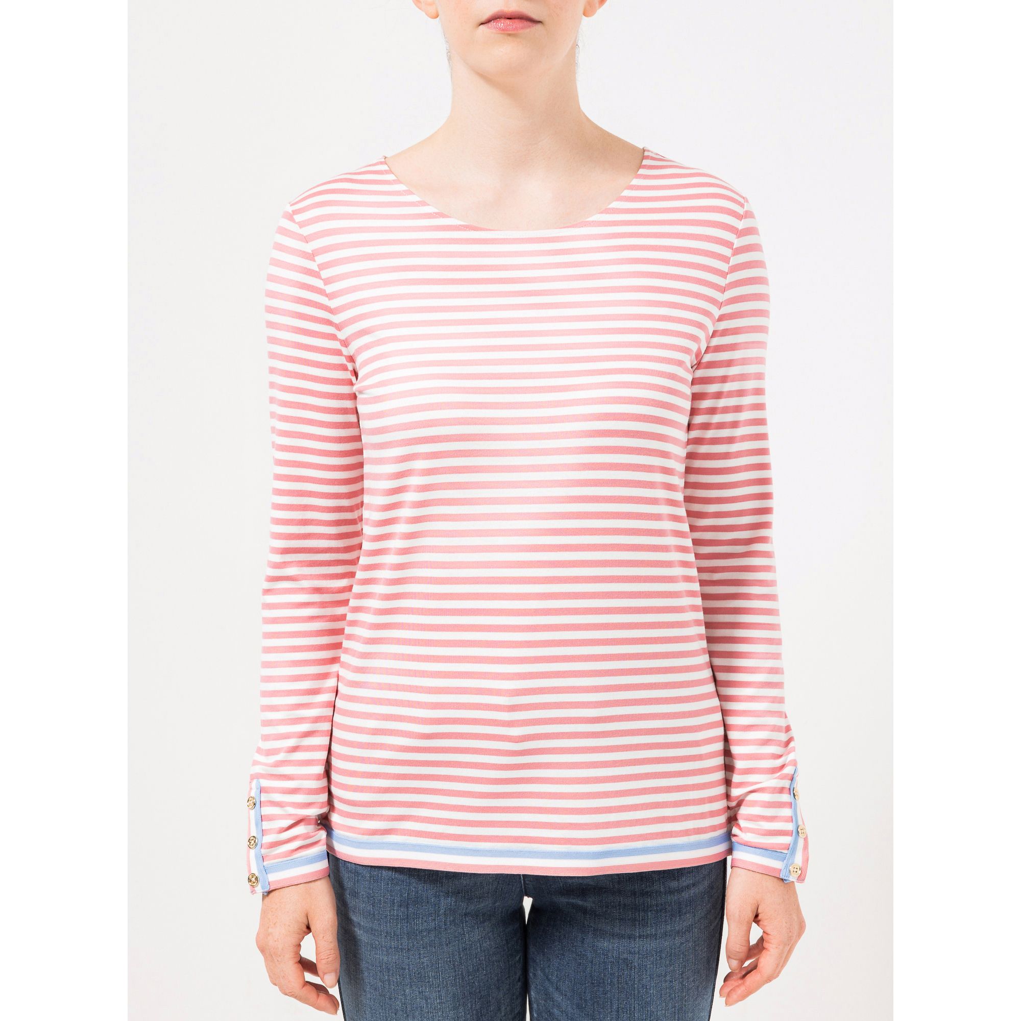 STEFFEN SCHRAUT Shirt Marseille 1/1-Arm, Ripsband geringelt figurumspielend