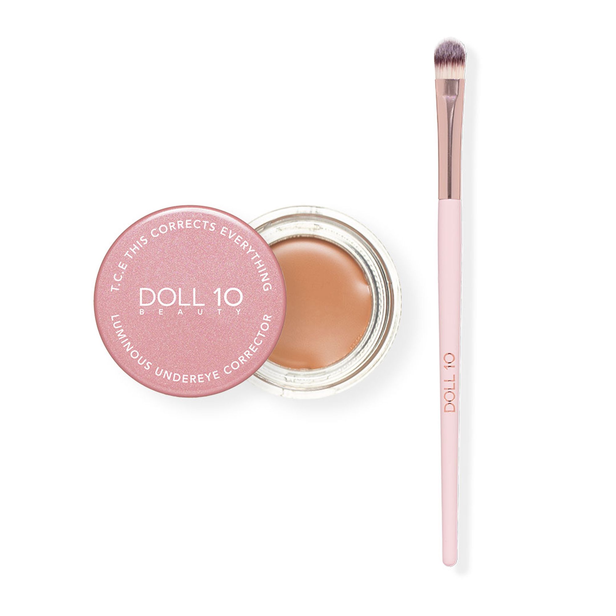DOLL 10 BEAUTY T.C.E Luminous Undereye Corrector 3,5g & Pinsel