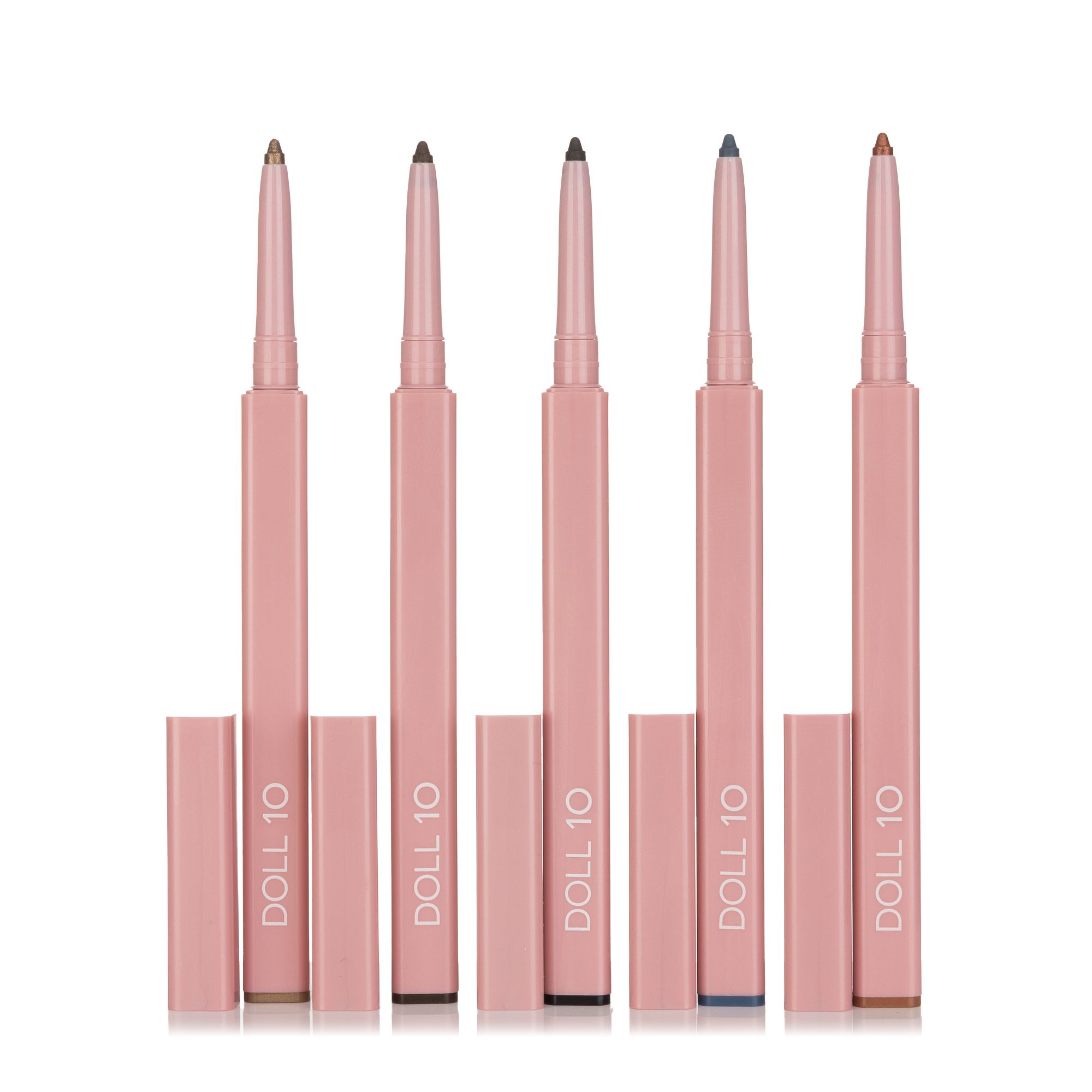 DOLL 10 BEAUTY Line and Lift Precision Automatic Eyeliner Set 5x 0,35g