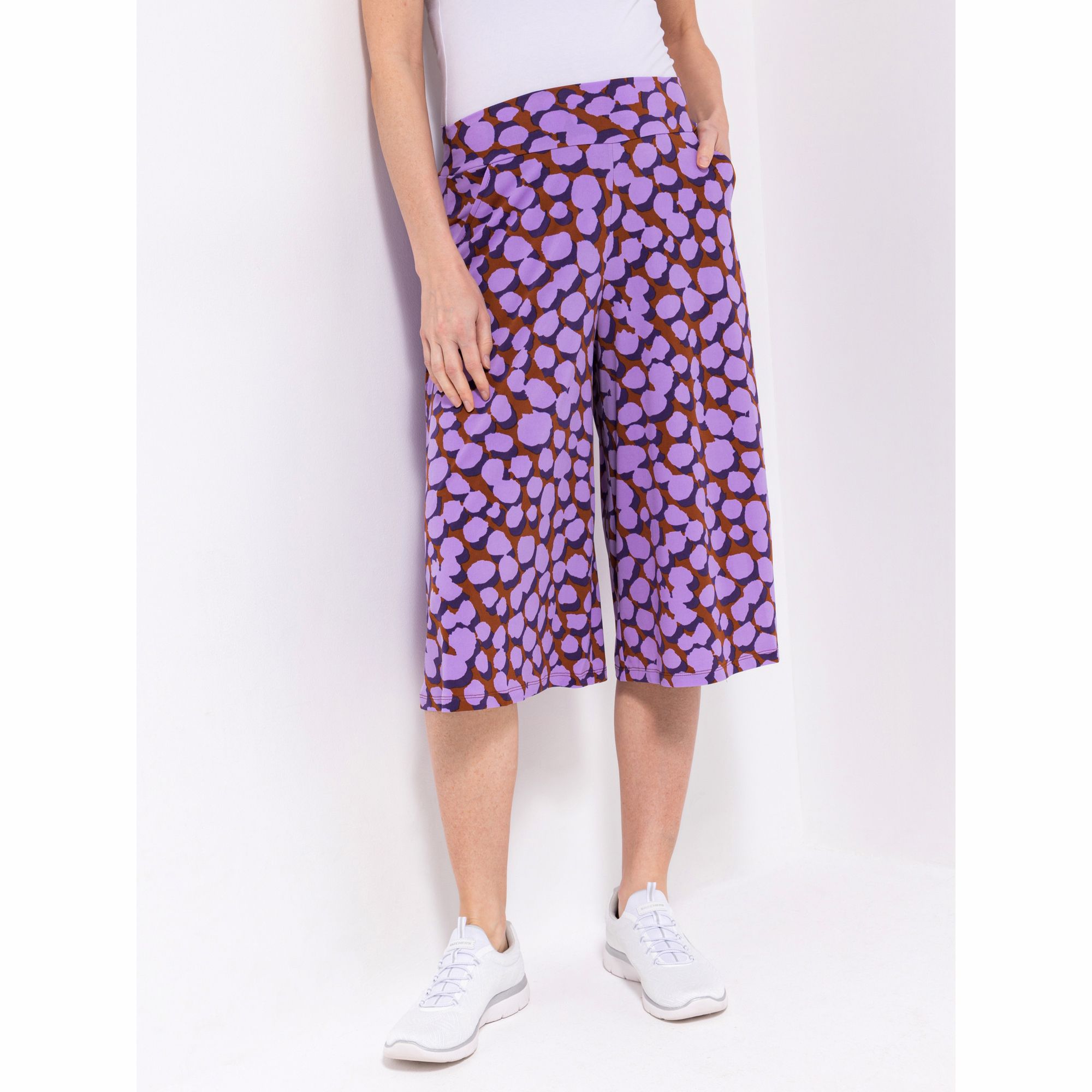 KIM & CO. Hosenrock Brazil Knit Jersey Rundumdehnbund weites Bein