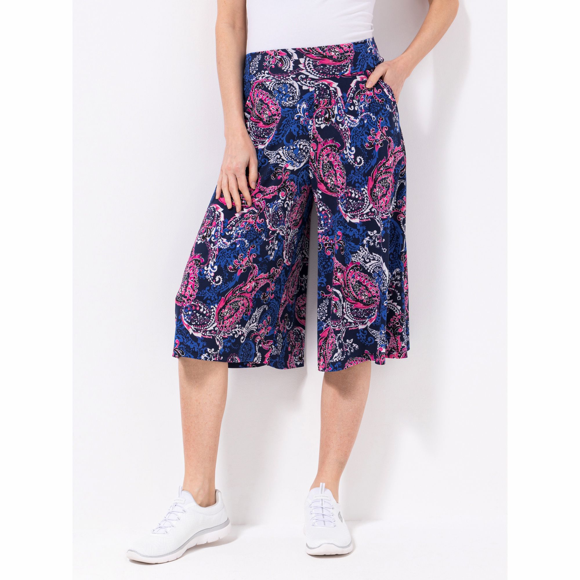 KIM & CO. Hosenrock Brazil Knit Jersey Rundumdehnbund weites Bein