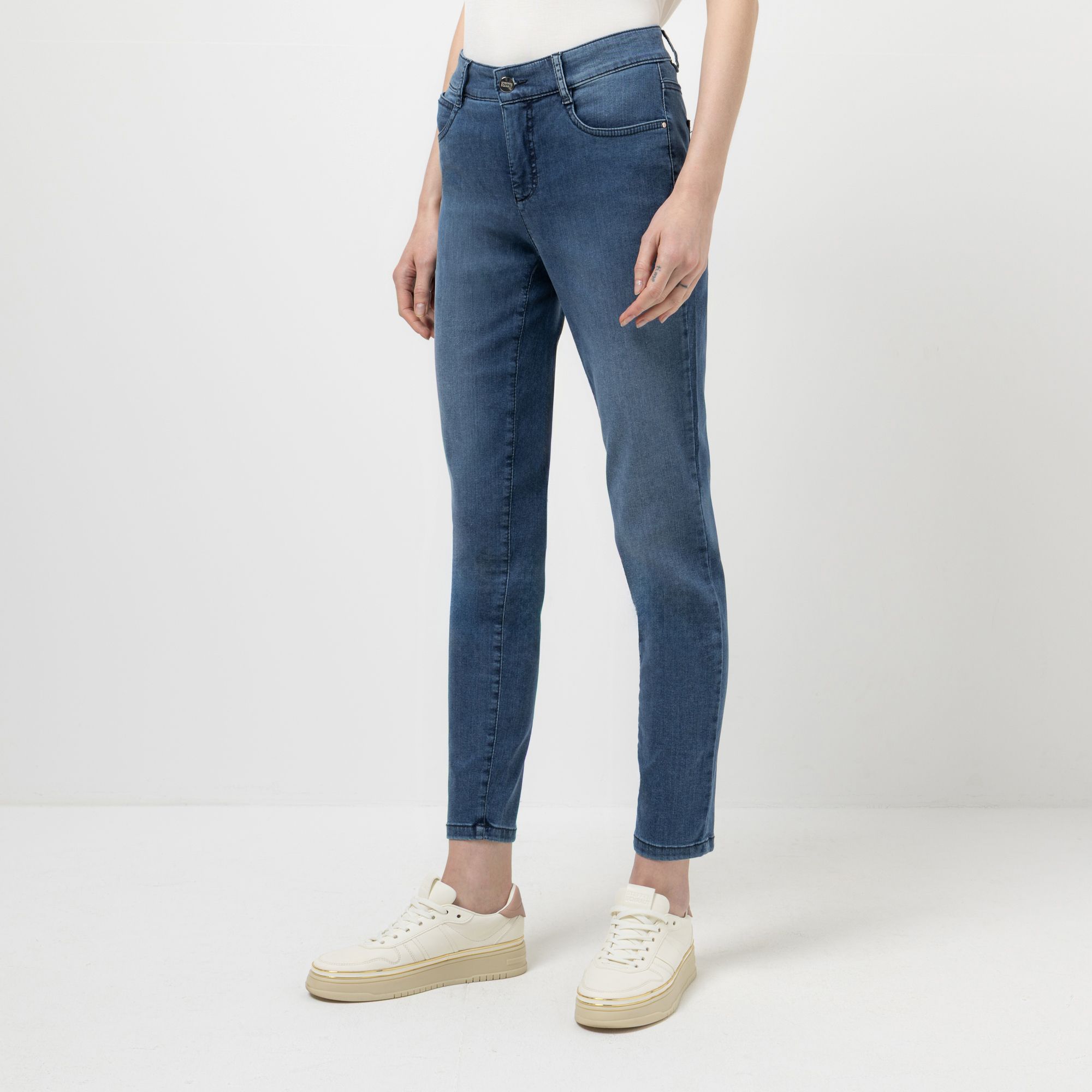 STEFFEN SCHRAUT Jeans Los Angeles knöchellang OEKO-TEX®Standard 100 sehr schmales Bein