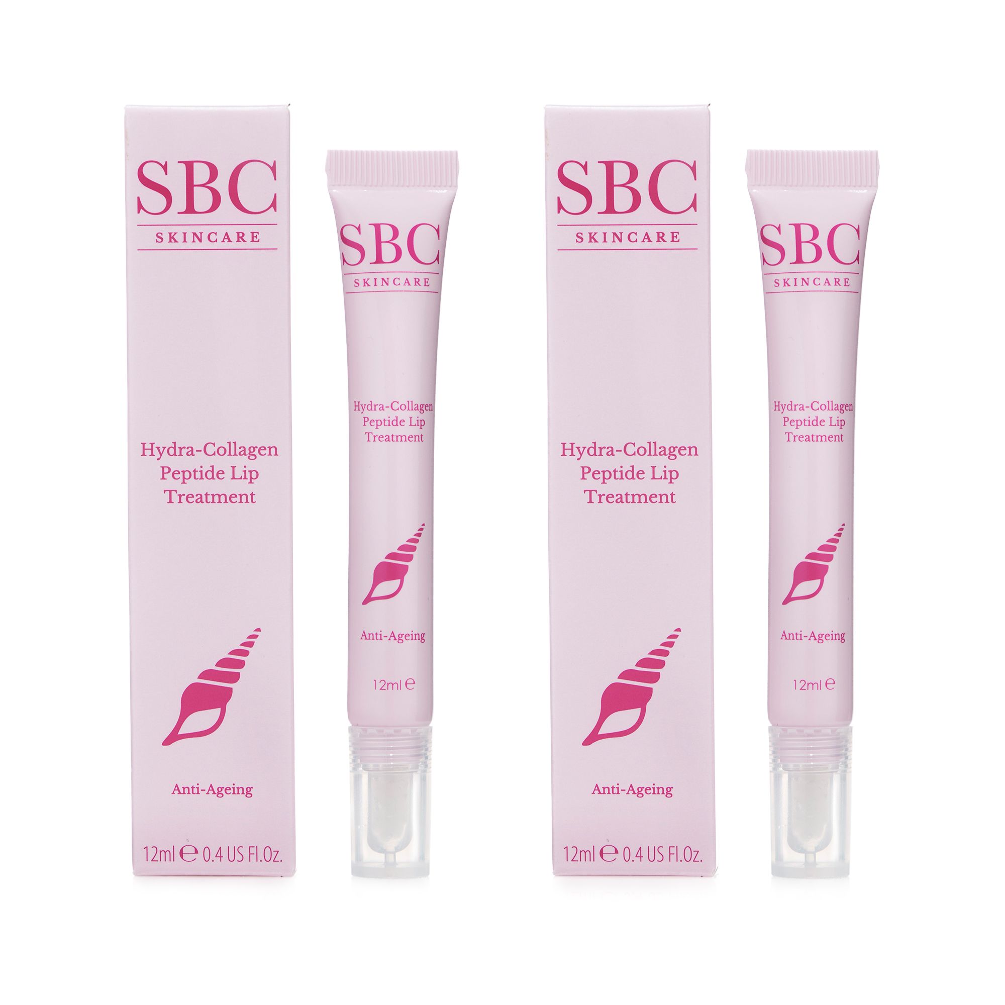 SBC Hydra-Collagen Peptide Lip Treatment Duo 2x 12ml
