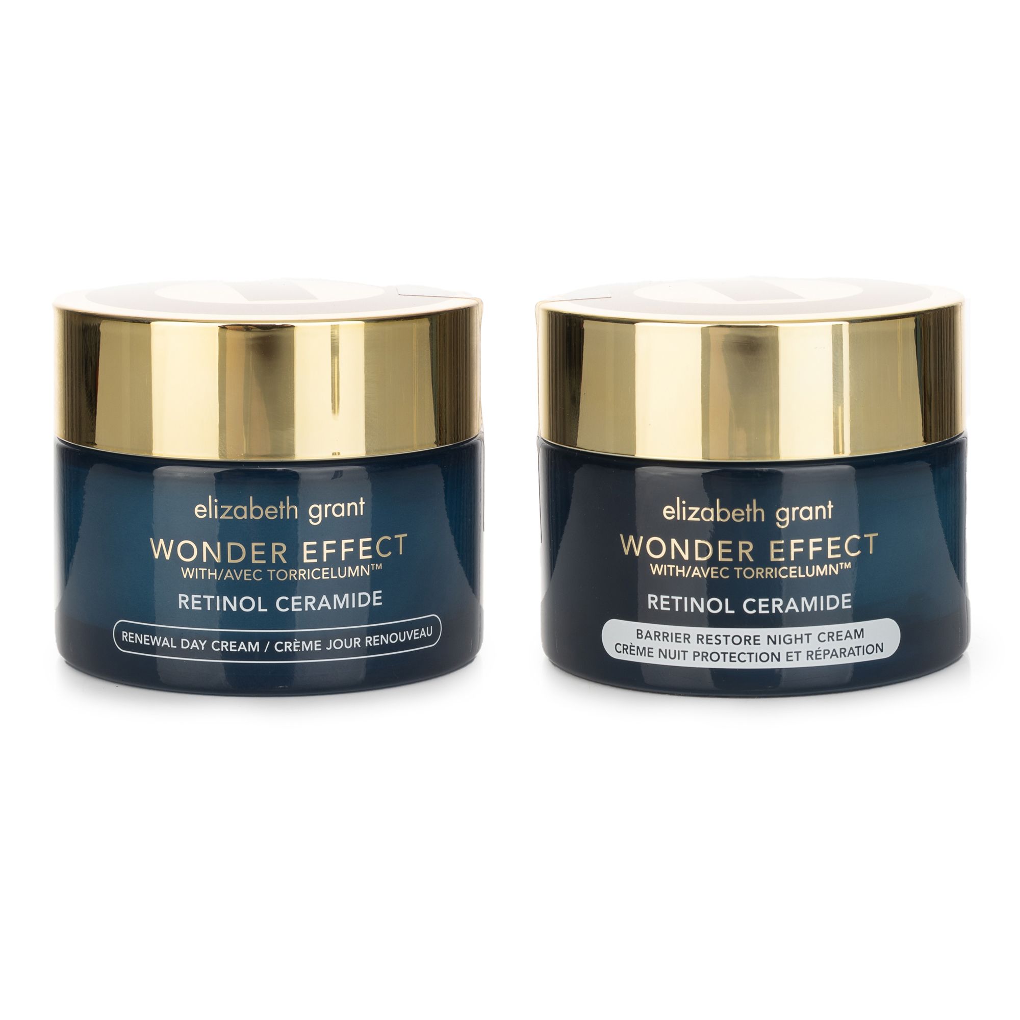 ELIZABETH GRANT Wonder Effect Retinol Ceramide Tages- und Nachtcreme 2x 100ml