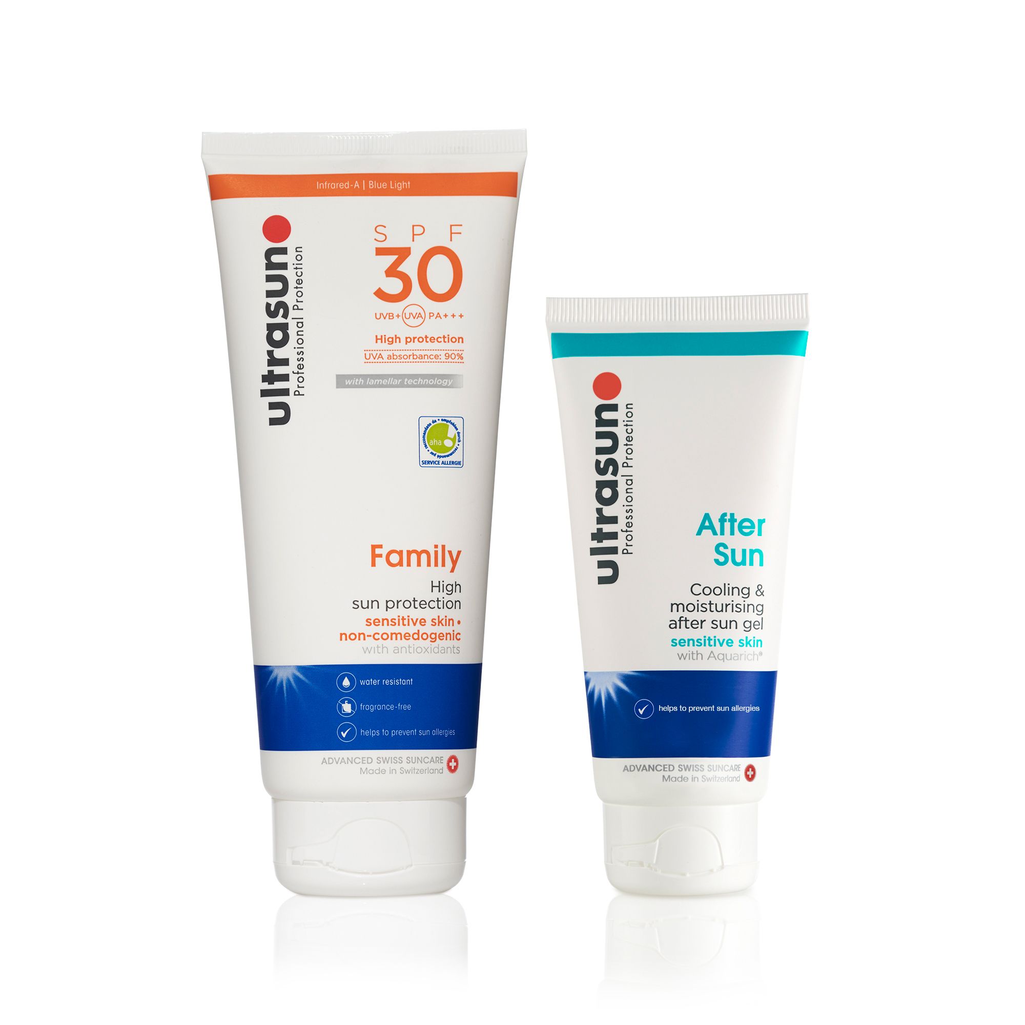 ULTRASUN Family Sun Protection SPF30 200ml & Aftersun 100ml