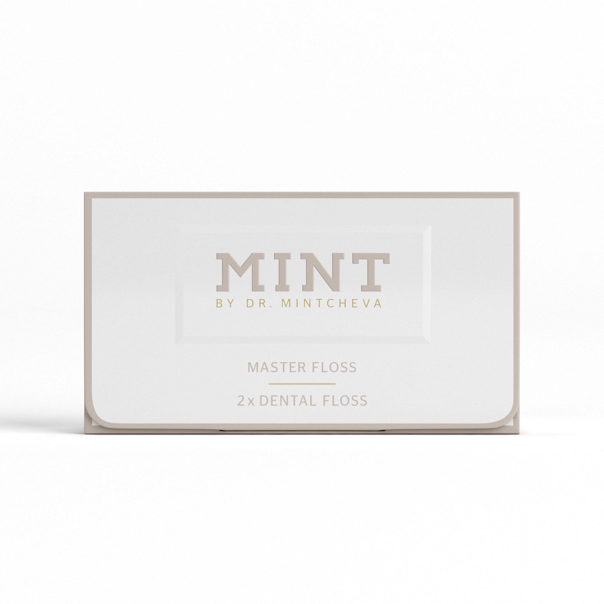 MINT CLASSIC MasterFloss Zahnseide für Zahnzwischenräume 2-er Pack