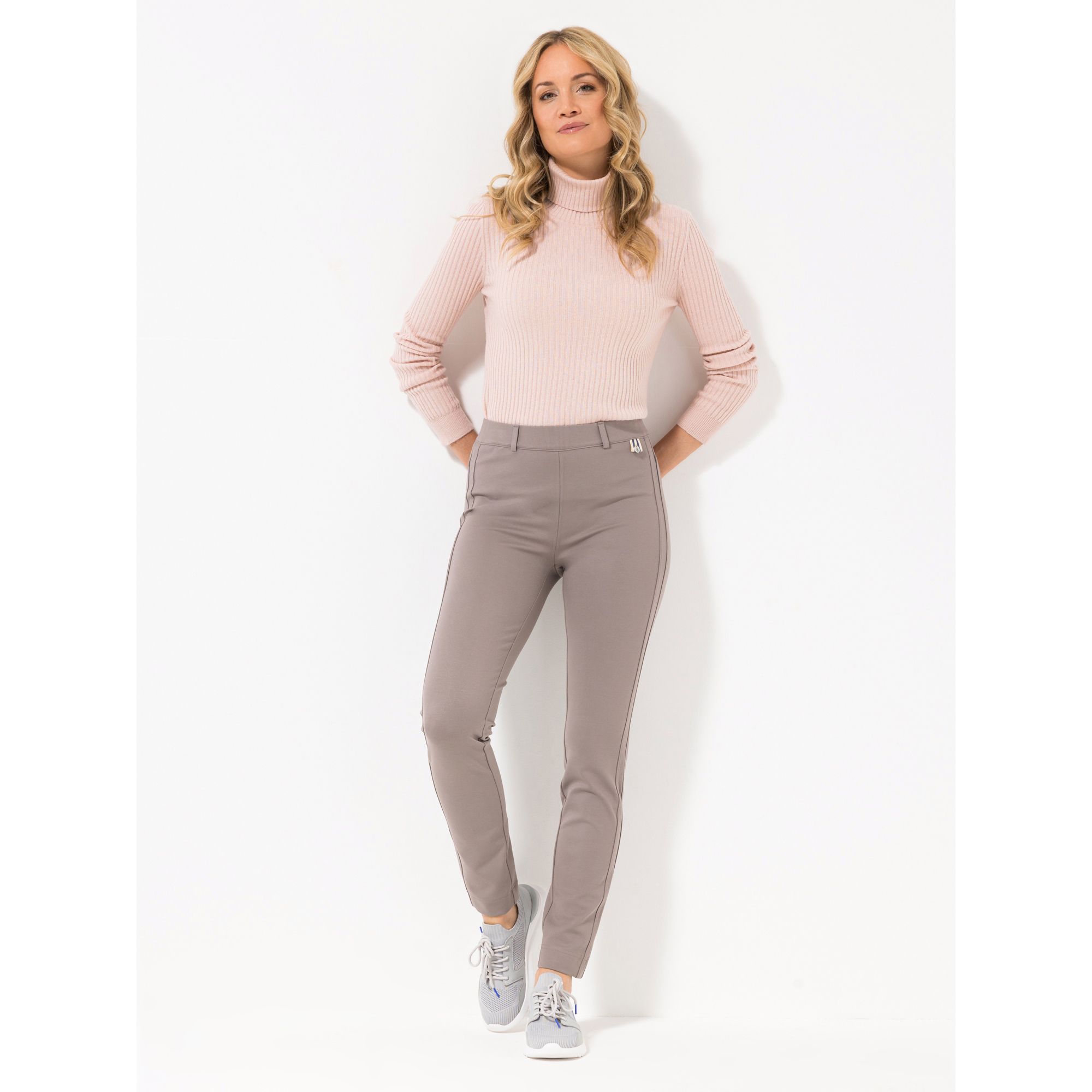 STRANDFEIN Hose Swenja Normal & Kurzgröße OEKO-TEX®Standard 100 Logo-Anhänger