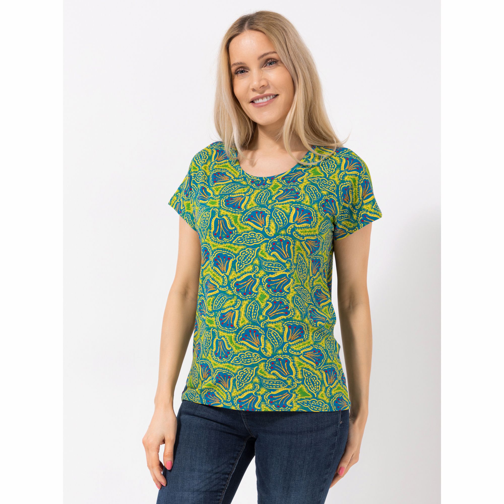 SOULS BY EYWASOULS® Shirt, 1/2 Arm Rundhalsausschnitt leger weit