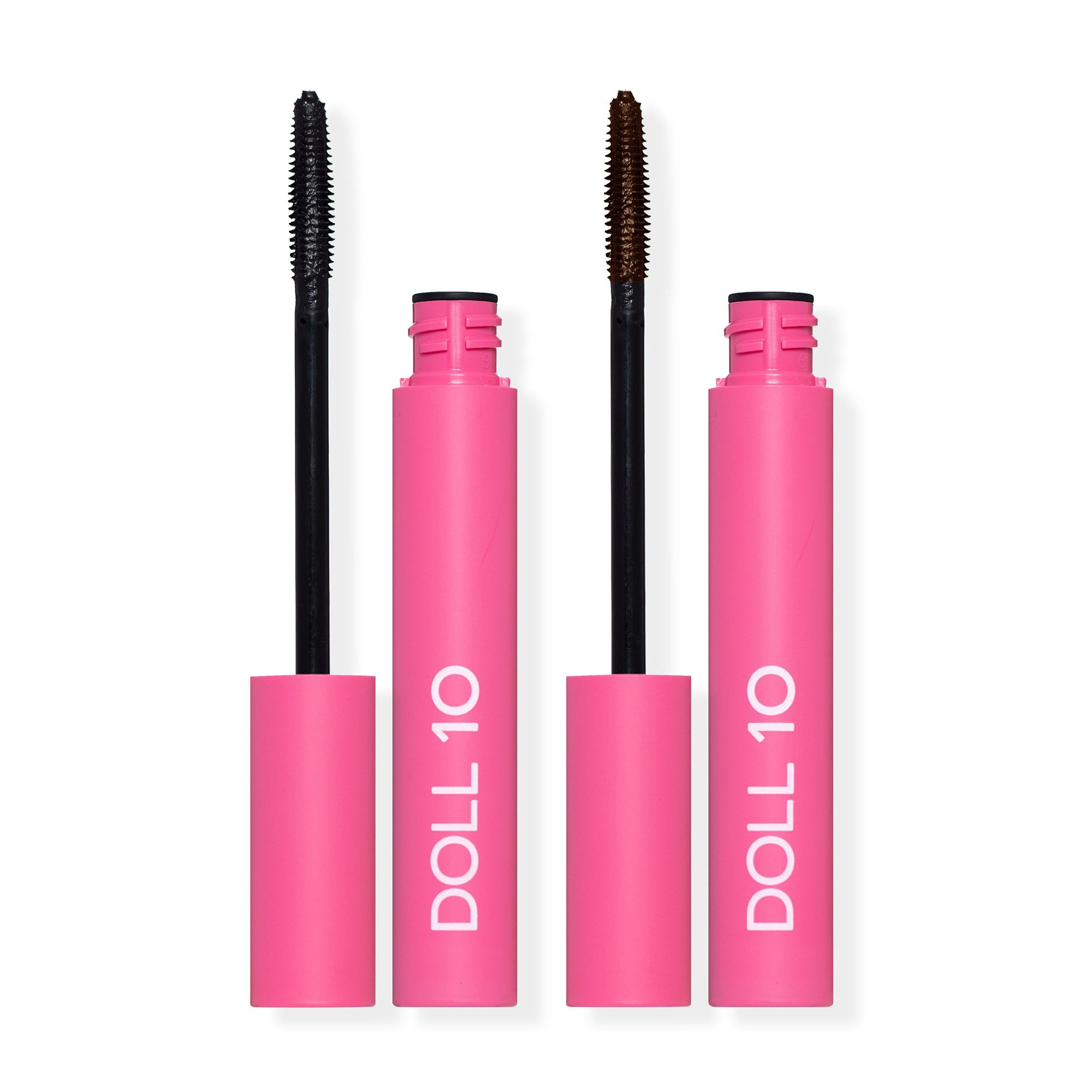 DOLL 10 BEAUTY She's An Icon Mascara Duo Schwarz & Braun 2x9ml