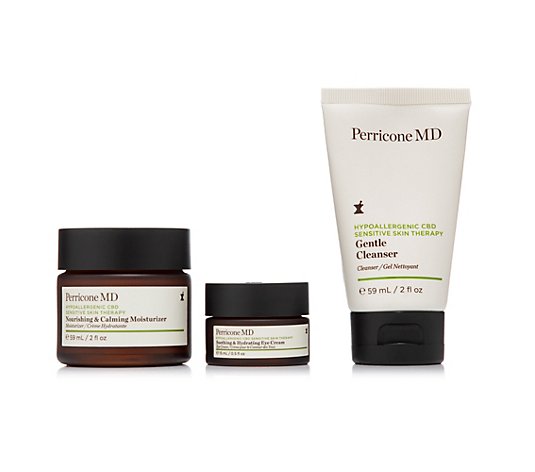 DR. PERRICONE Hypoallergenic Calming & Soothing CBD Collection 3tlg.