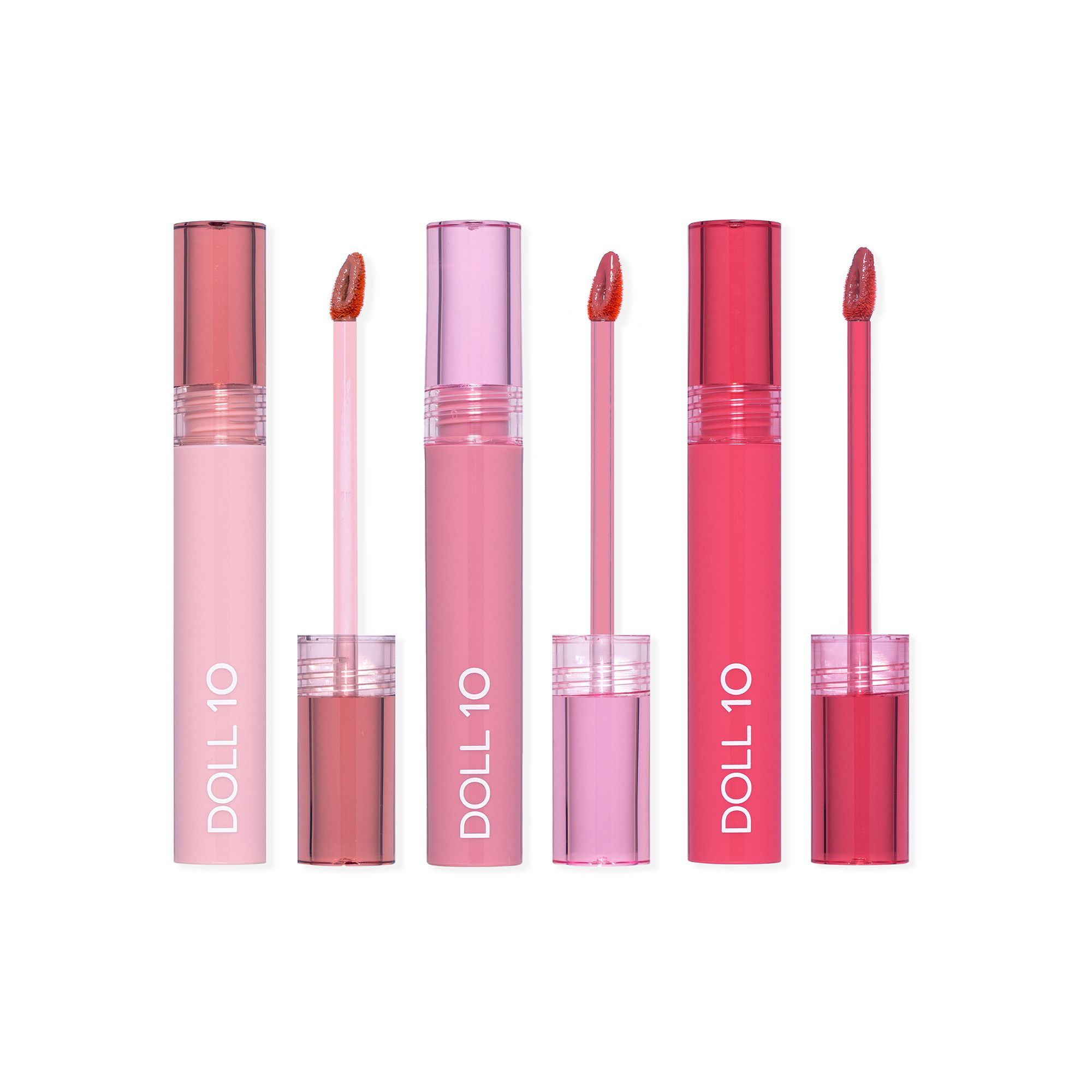 DOLL 10 BEAUTY Peptide Plumping Satin Lipgloss 3x3,5ml