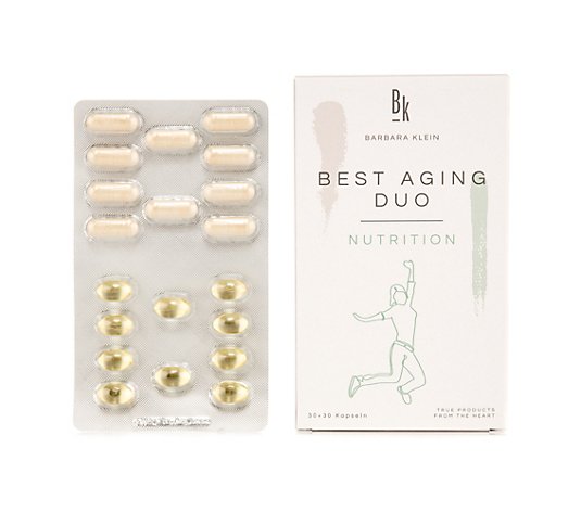BK by Barbara Klein Best Aging Duo mit DHA, Ginkgo & Vitamin B6 60 Kapseln 30 Tage