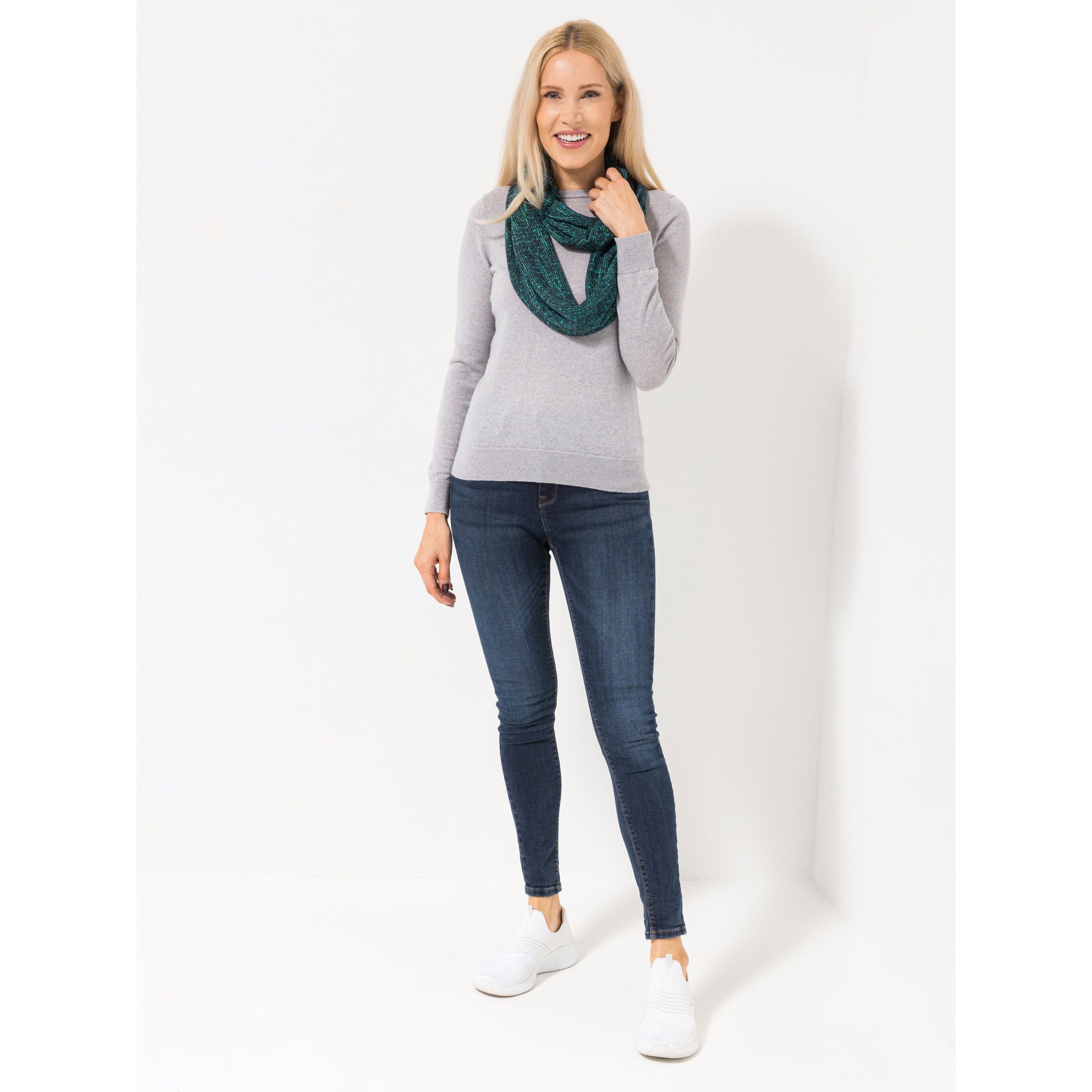 KIM & CO. Loop-Schal Soft Touch Jersey Druck-Auswahl Einheitsgrösse
