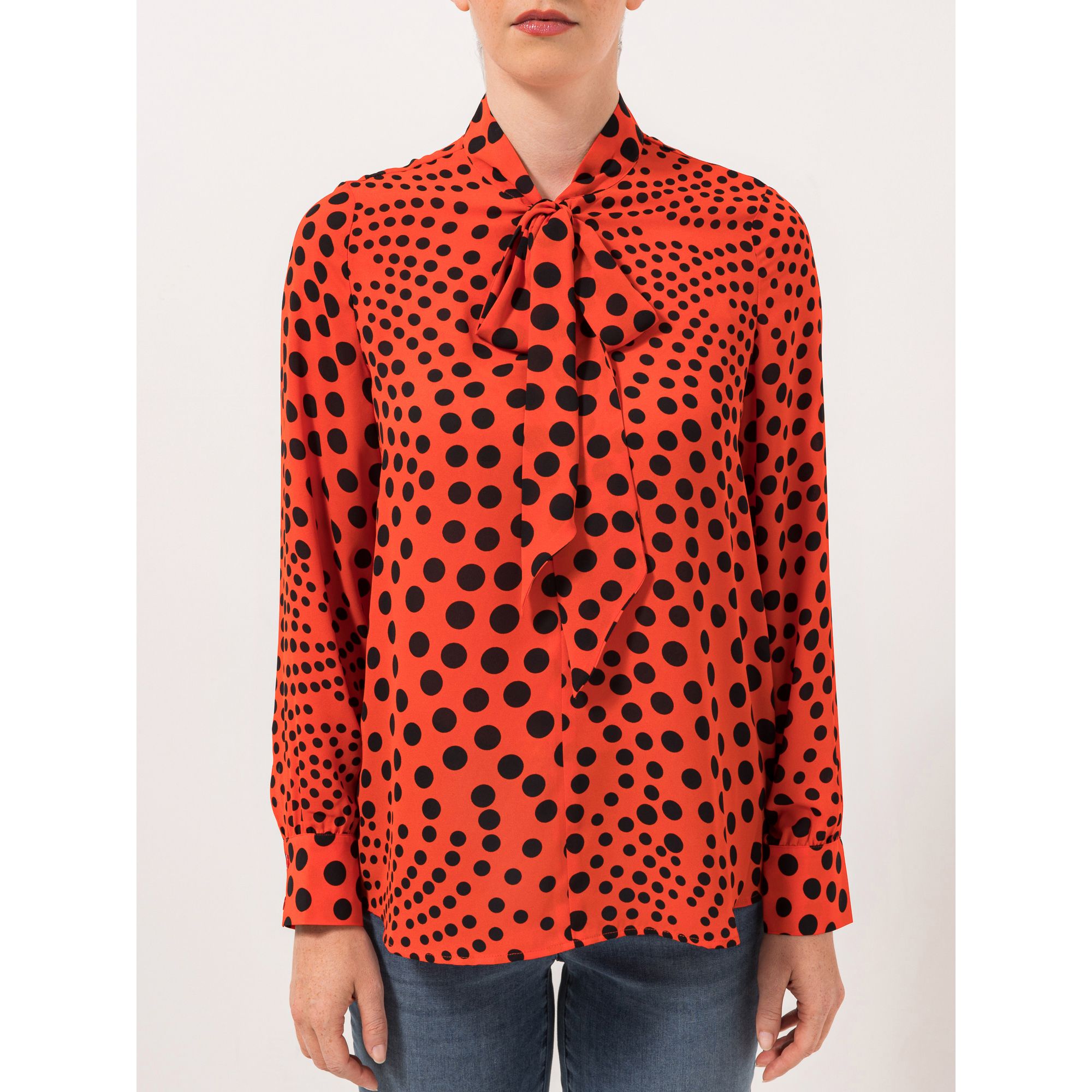 STEFFEN SCHRAUT Bluse Schluppe Manschette leger weit