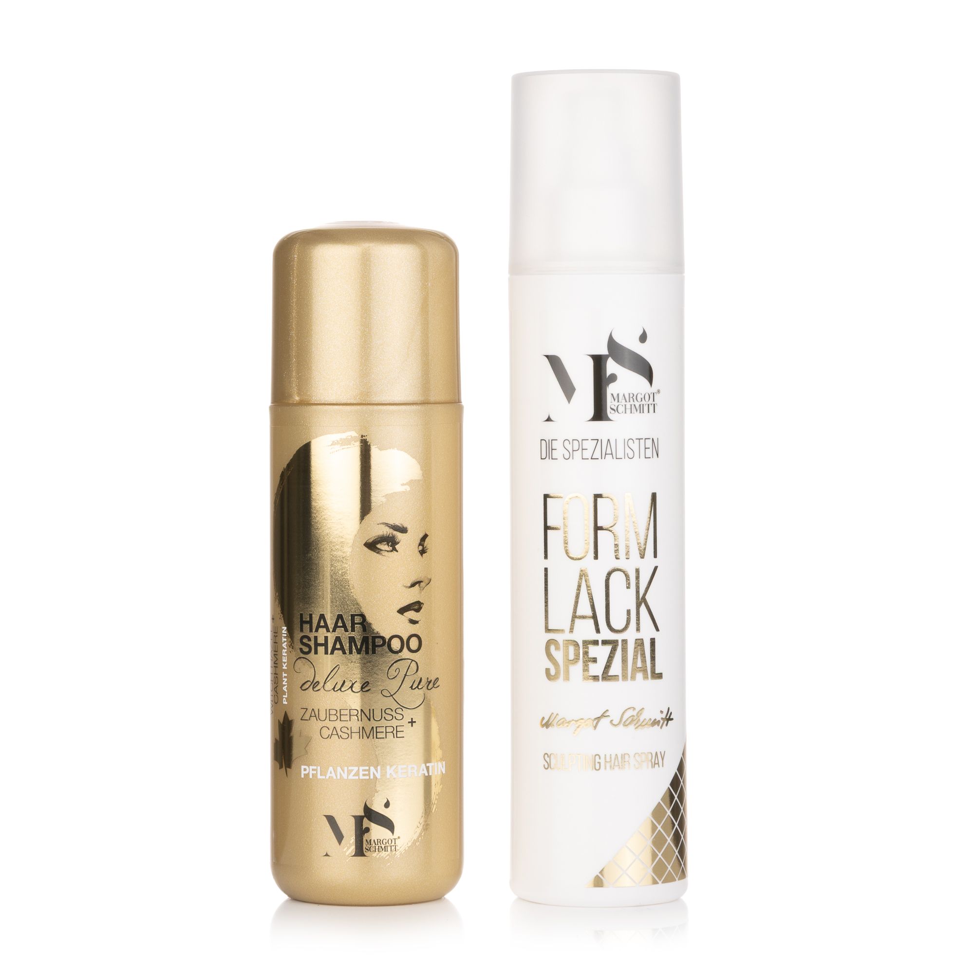 MARGOT SCHMITT® Deluxe Pure Haar Shampoo 250ml & Formlack Spezial 249ml