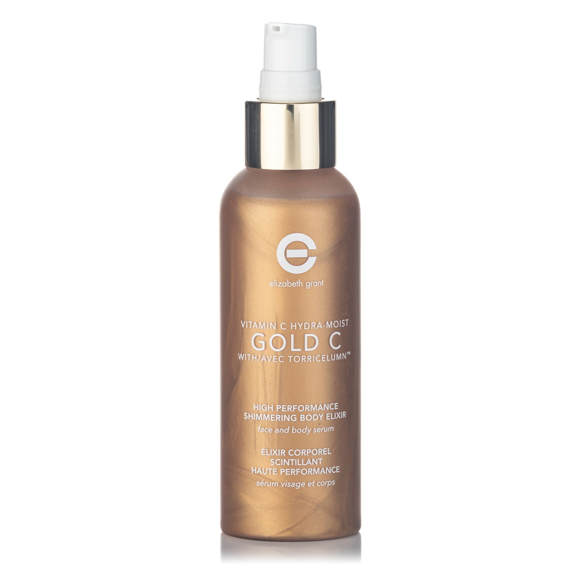 ELIZABETH GRANT Vitamin C mit Gold Shimmering Body Elixir 120ml