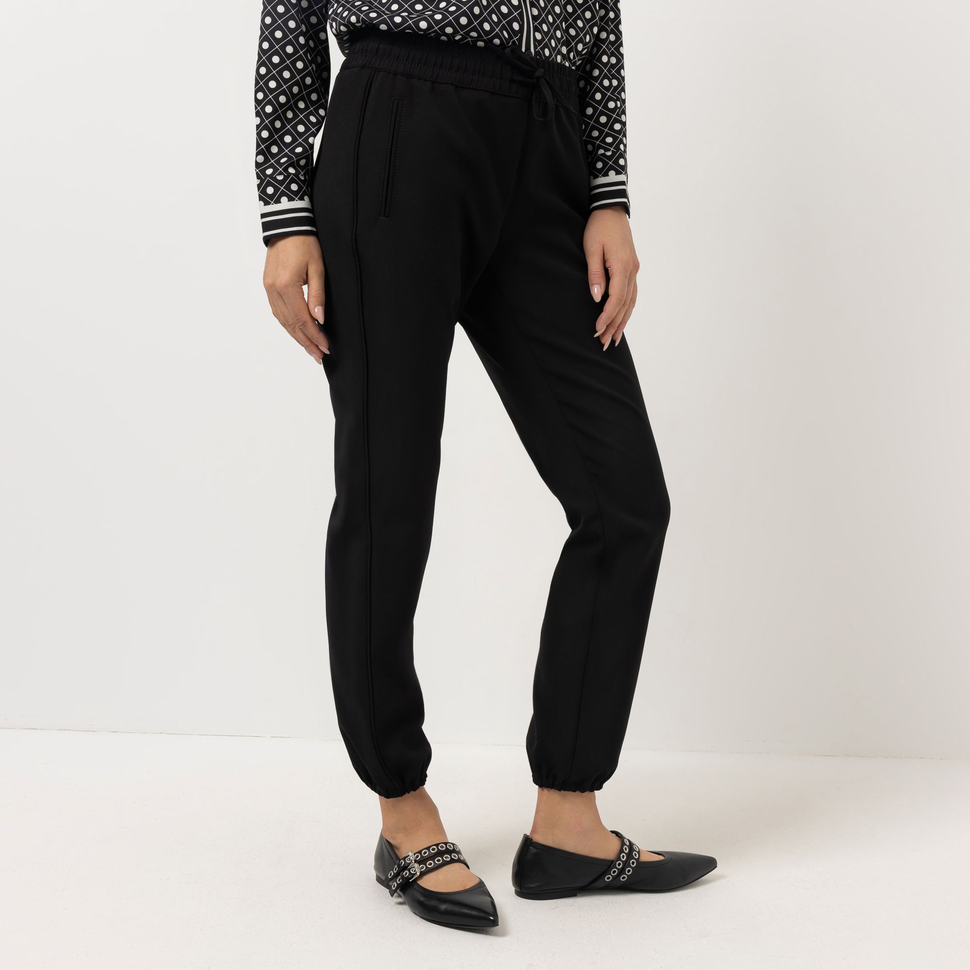 STEFFEN SCHRAUT Joggpants knöchellang Rundumdehnbund schmales Bein