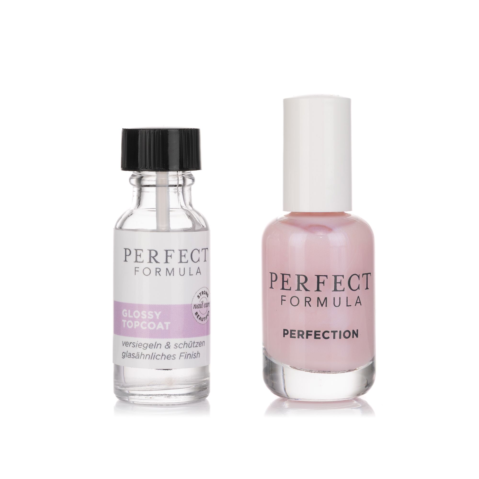 PERFECT FORMULA Perfection Gel Coat 18ml & Glossy Topcoat 18ml
