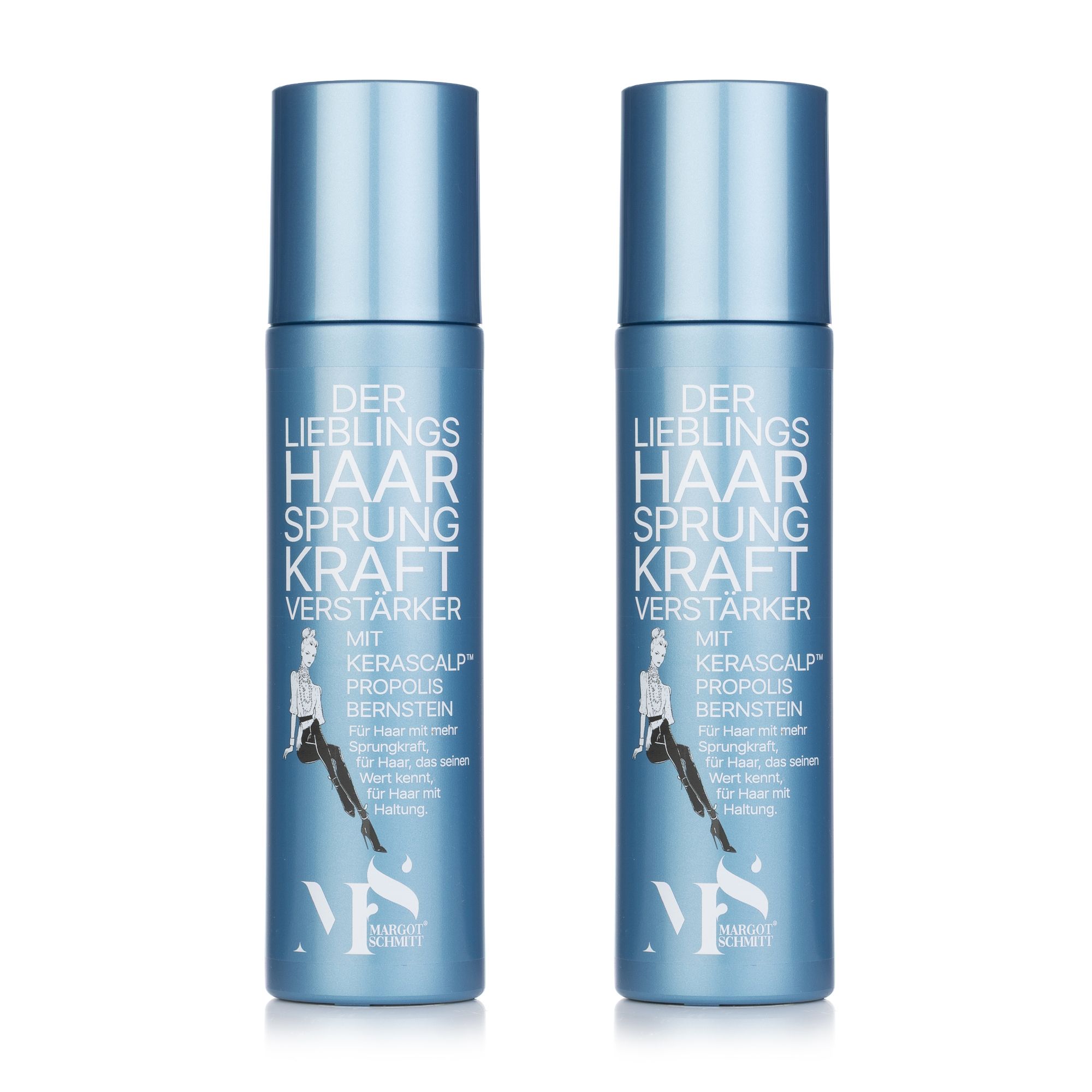 MARGOT SCHMITT® Der Lieblings Haar Sprungkraftverstärker mit Kerascalp 2x250ml
