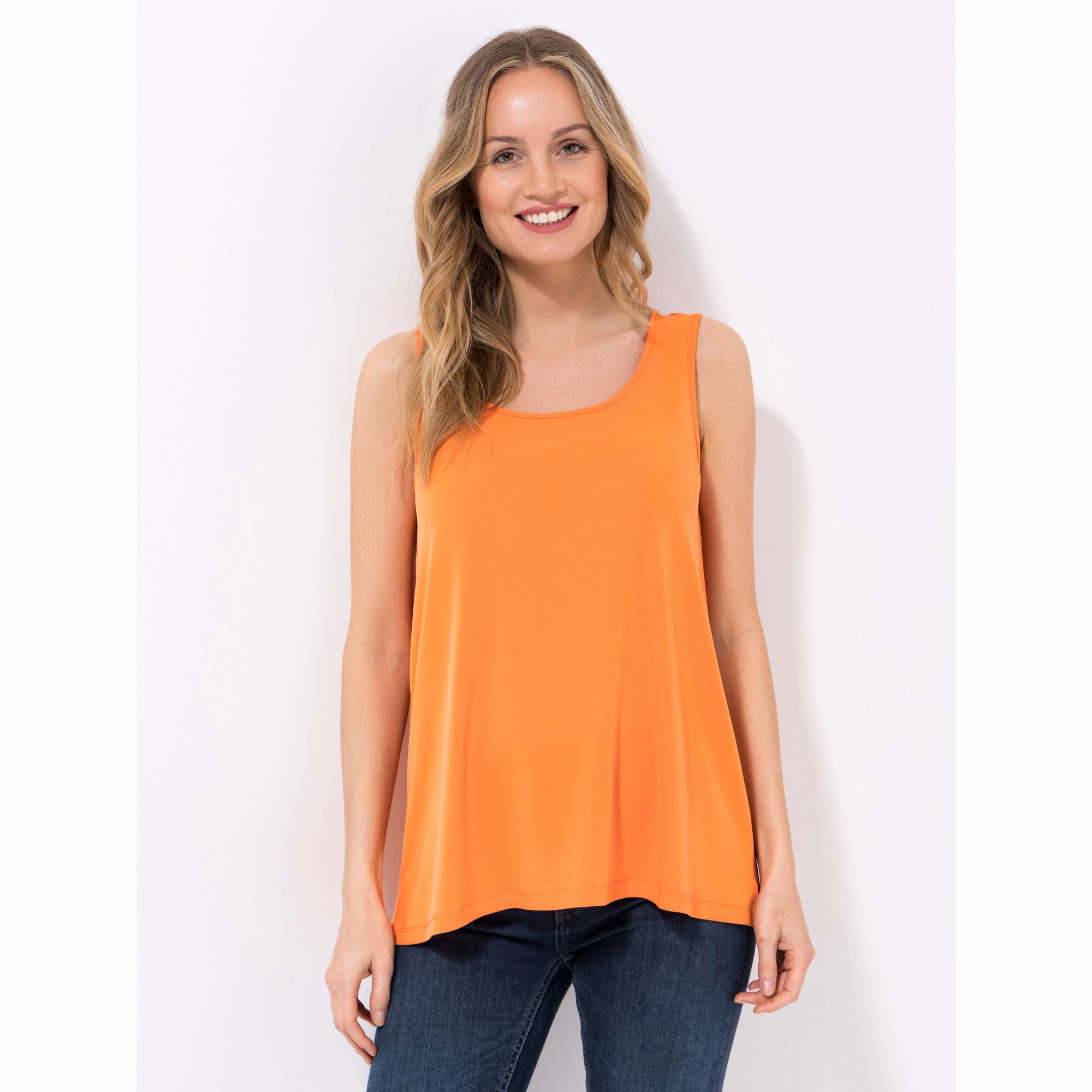 KIM & CO. Top, weite Form Brazil Knit Jersey Rundhalsausschnitt figurumspielend