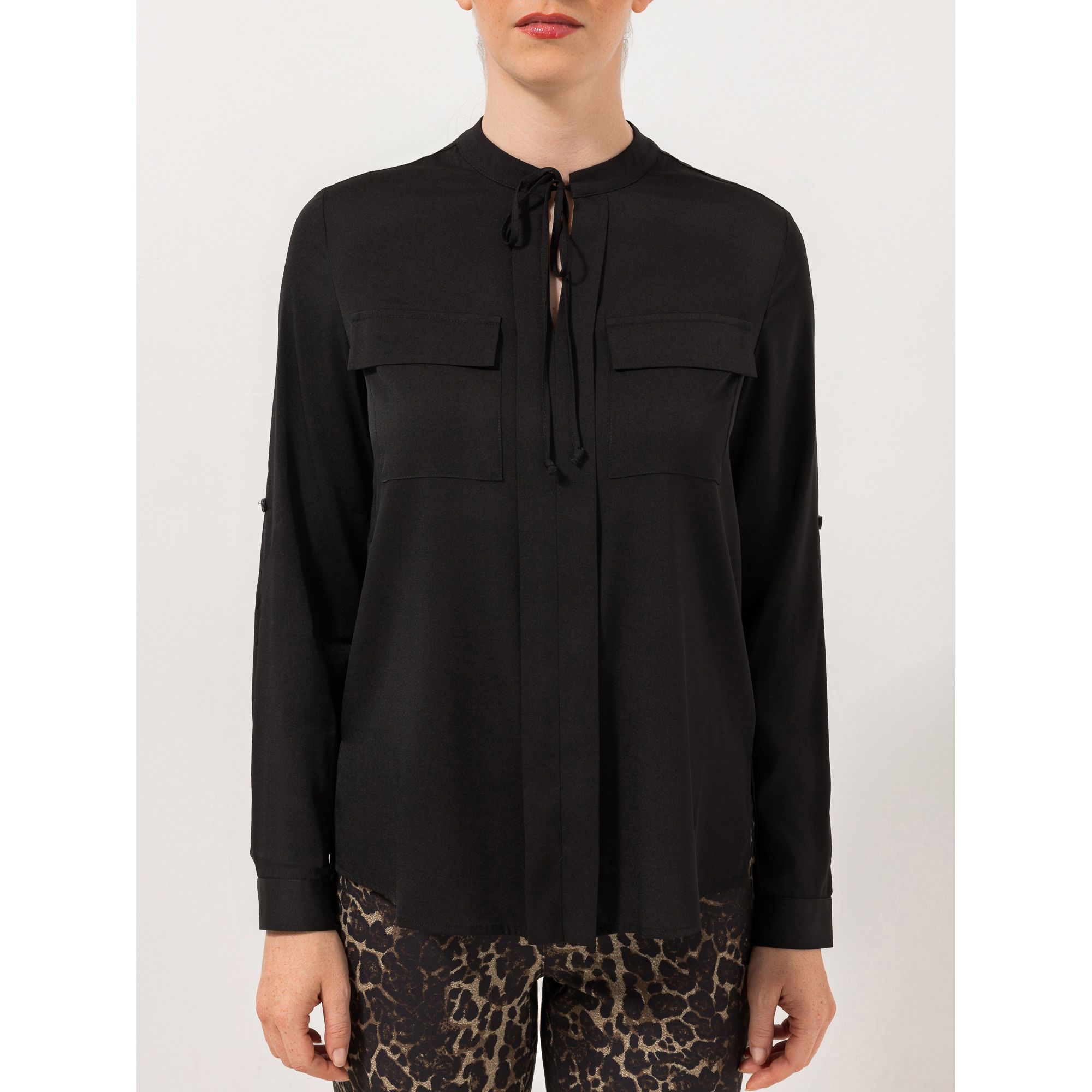 STEFFEN SCHRAUT Bluse Nizza Ärmelriegel Brusttaschen figurumspielend