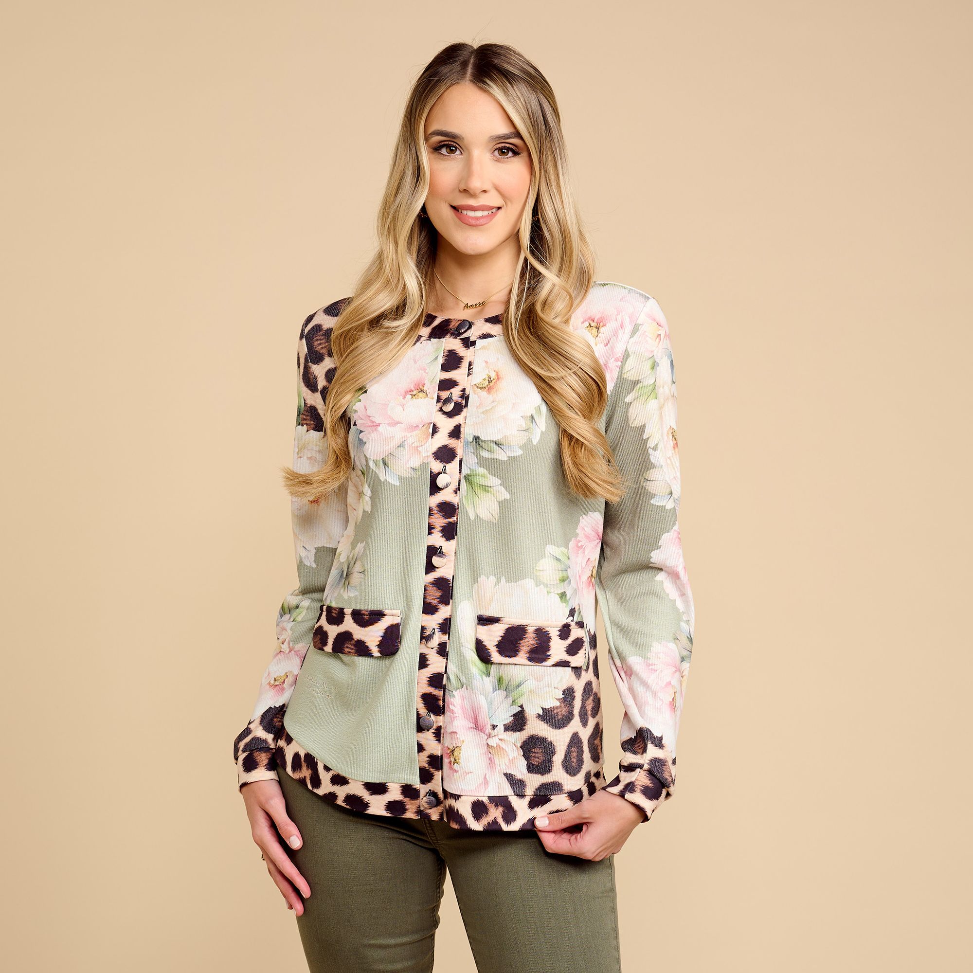 SCHIFFHAUER MUNICH® Cardigan, 1/1-Arm Feinstrick Knopfleiste figurumspielend