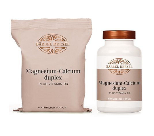 BÄRBEL DREXEL Magnesium-Calcium duplex plus Vitamin D 350 & 550 Stück für ca. 7,5 Monate