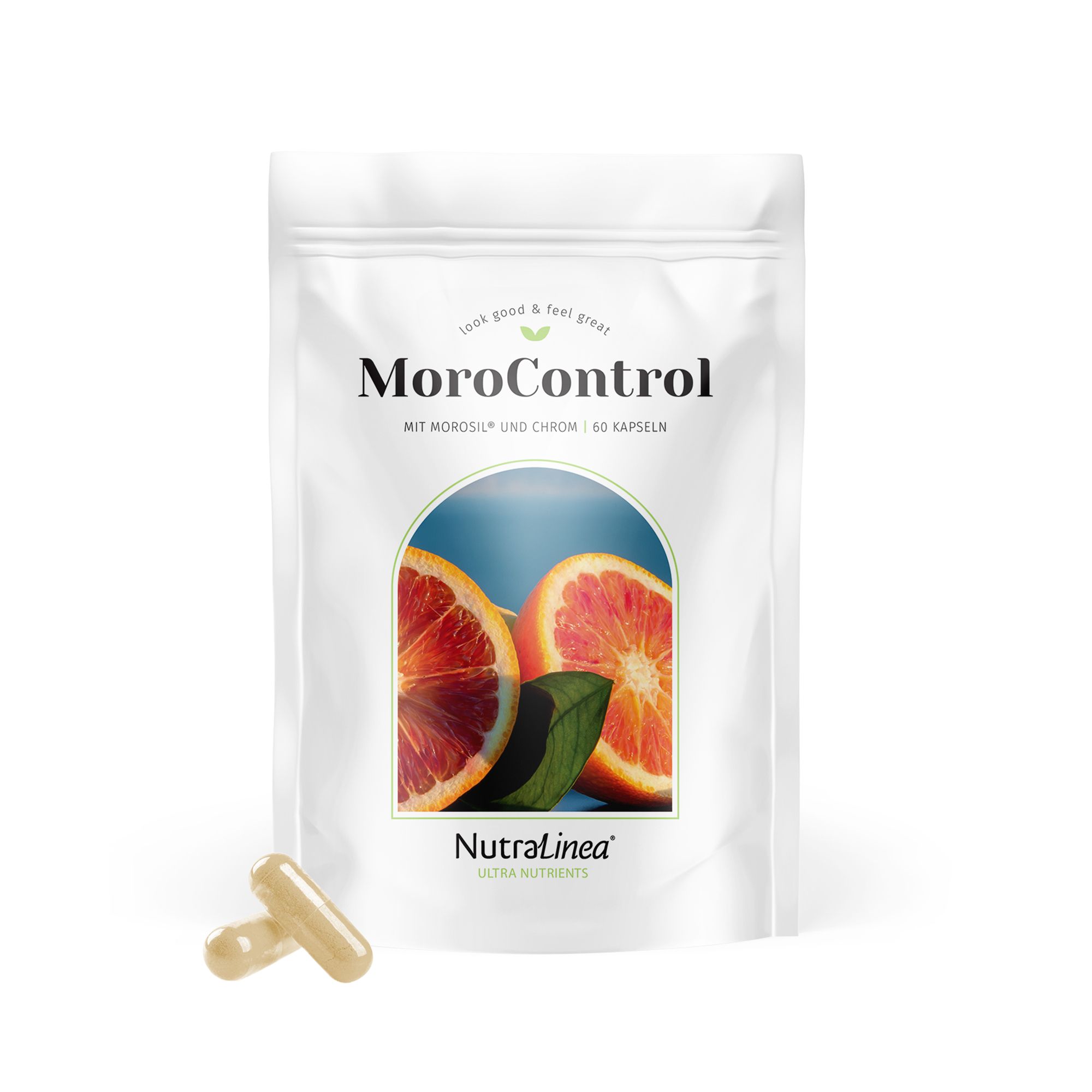 NutraLinea® MoroControl mit Morosil™ 60 Kapseln für 60 Tage
