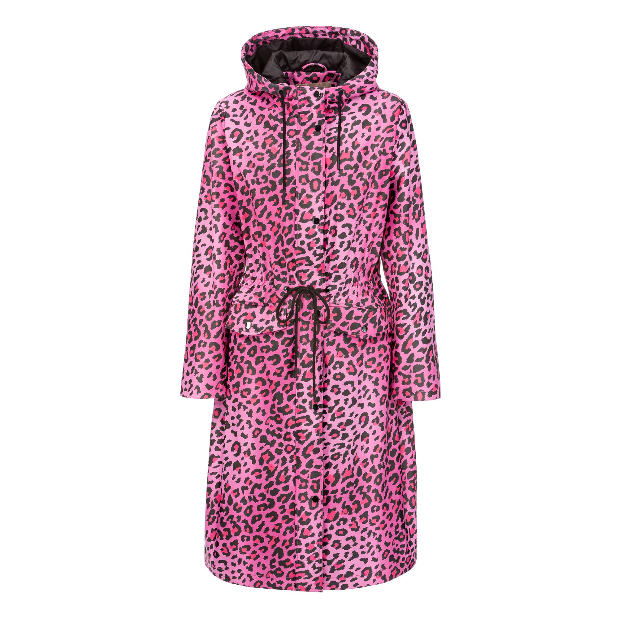 ANNI FOR FRIENDS Mantel 2-Wege-Zipper Kapuze figurumspielend