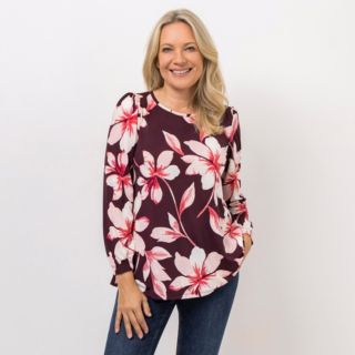 KIM & CO. Shirt, Langarm Brazil Knit Jersey Ärmel mit Gummi figurumspielend