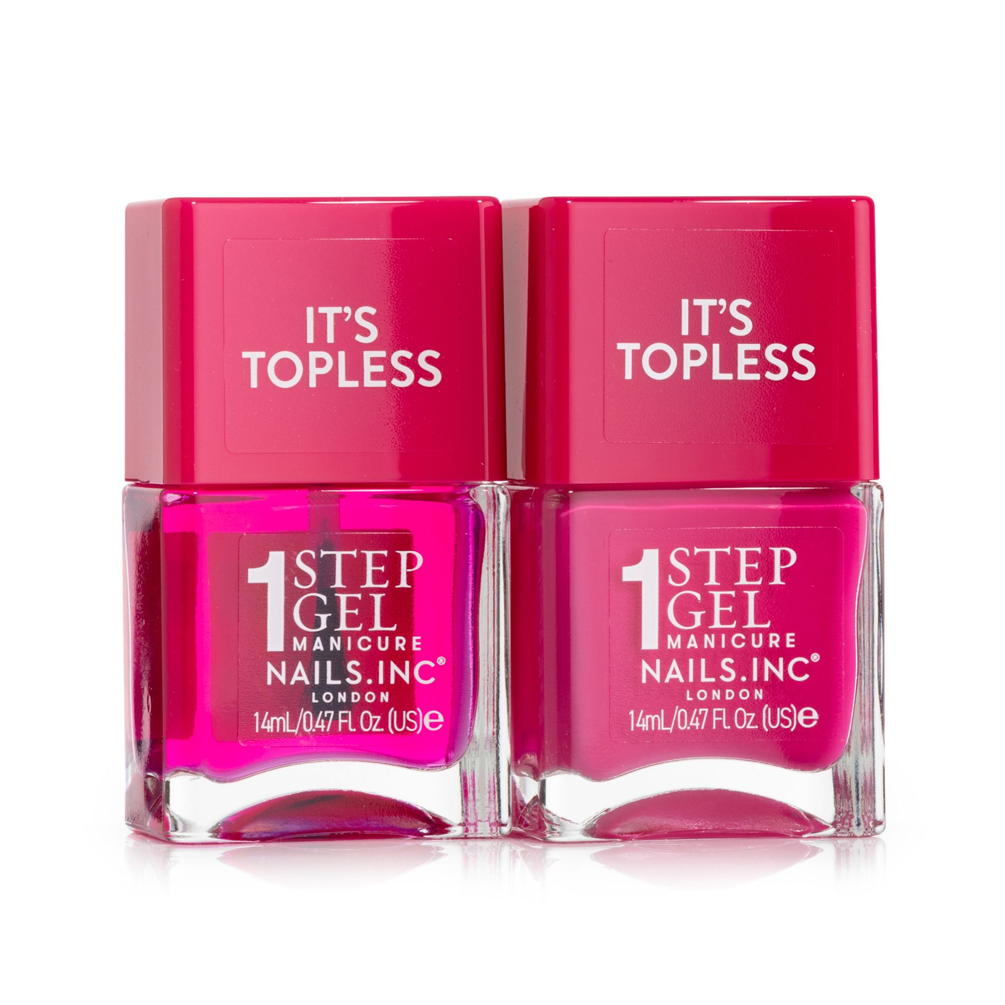 NAILS.INC® It's Topless 1-Step Gel Nagellack-Set 2x14ml